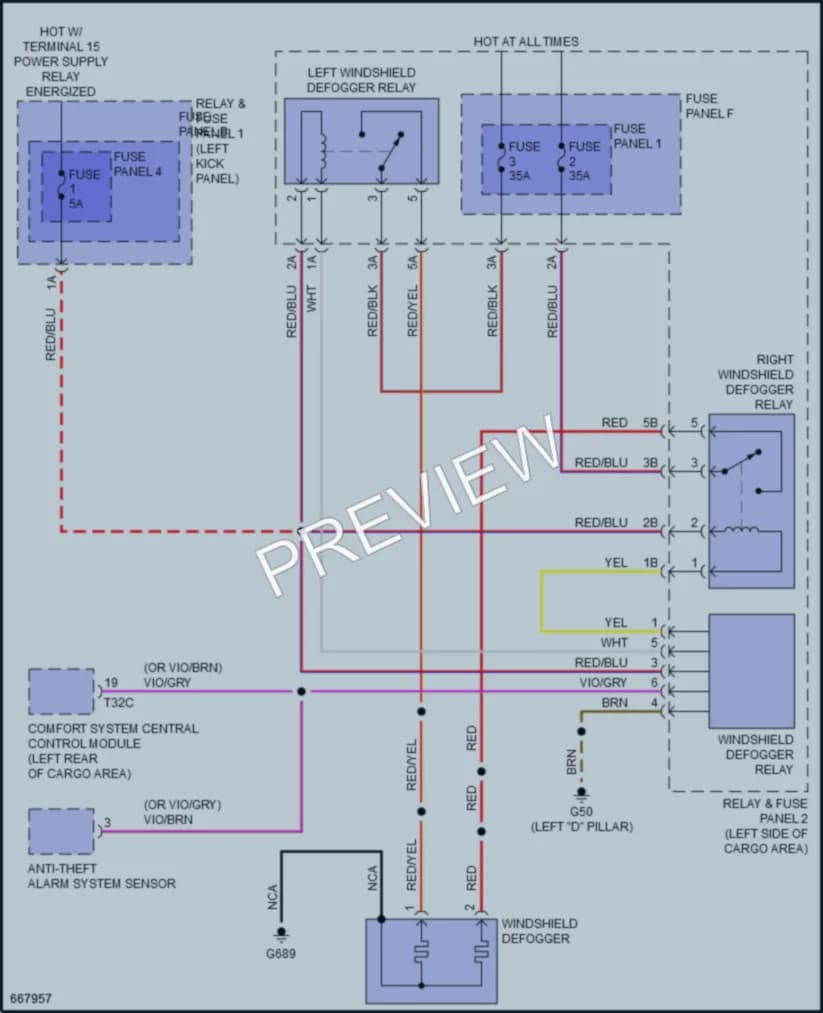 2019 Audi Q5 Defoggers wiring diagram preview