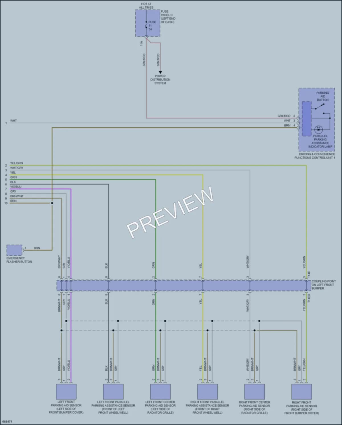2019 Audi SQ5 Navigation wiring diagram preview