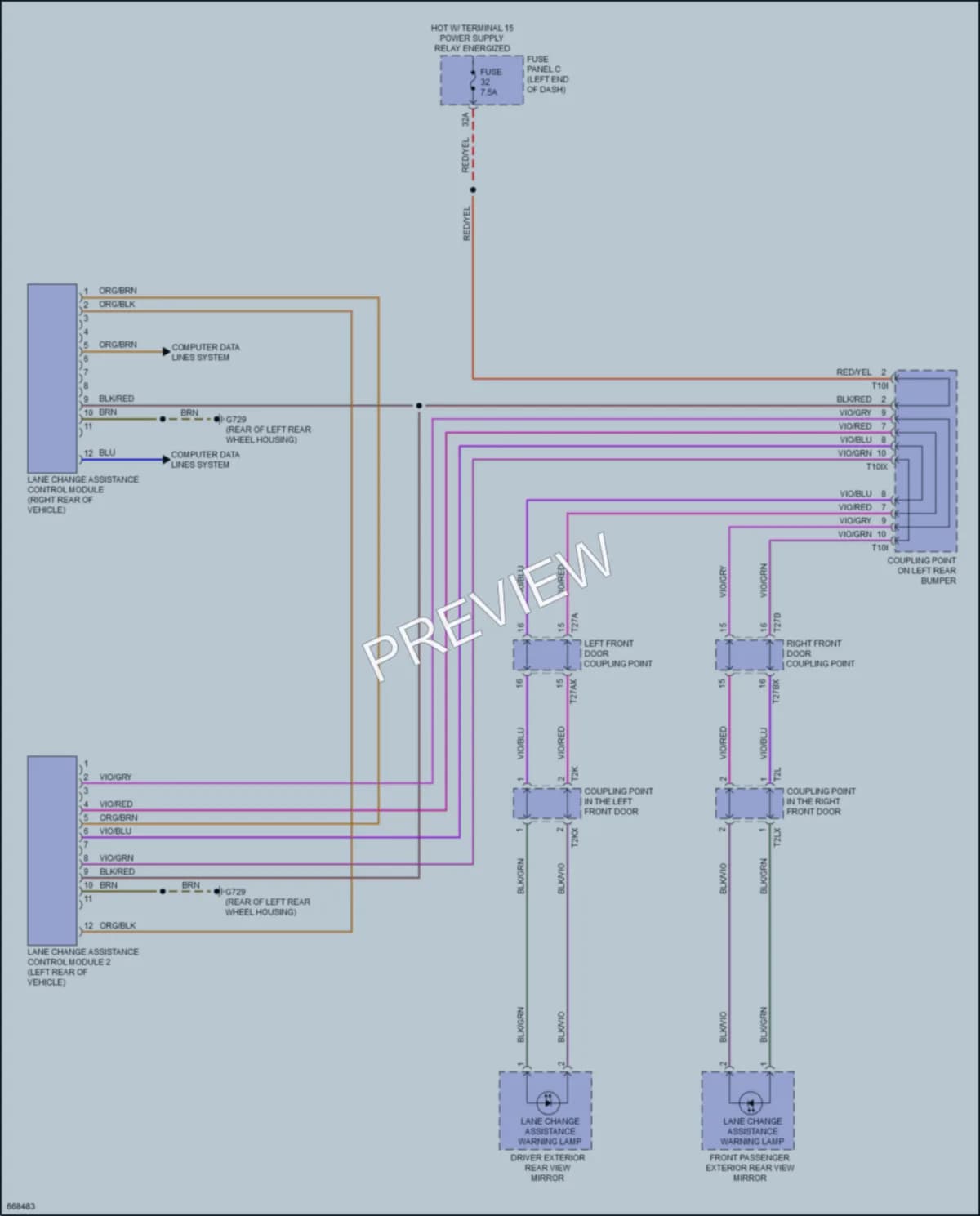2019 Audi TTRS Navigation wiring diagram preview