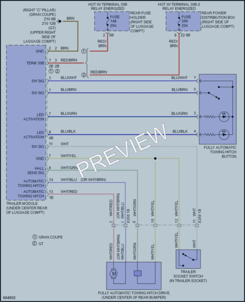 2019 BMW 640iGranTurismo Active Bodyworks wiring diagram preview