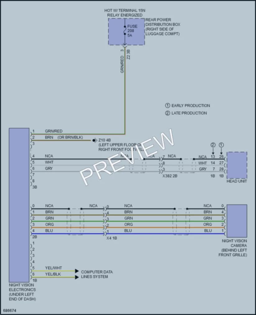2019 BMW 640iGranTurismo Instrument Cluster wiring diagram preview