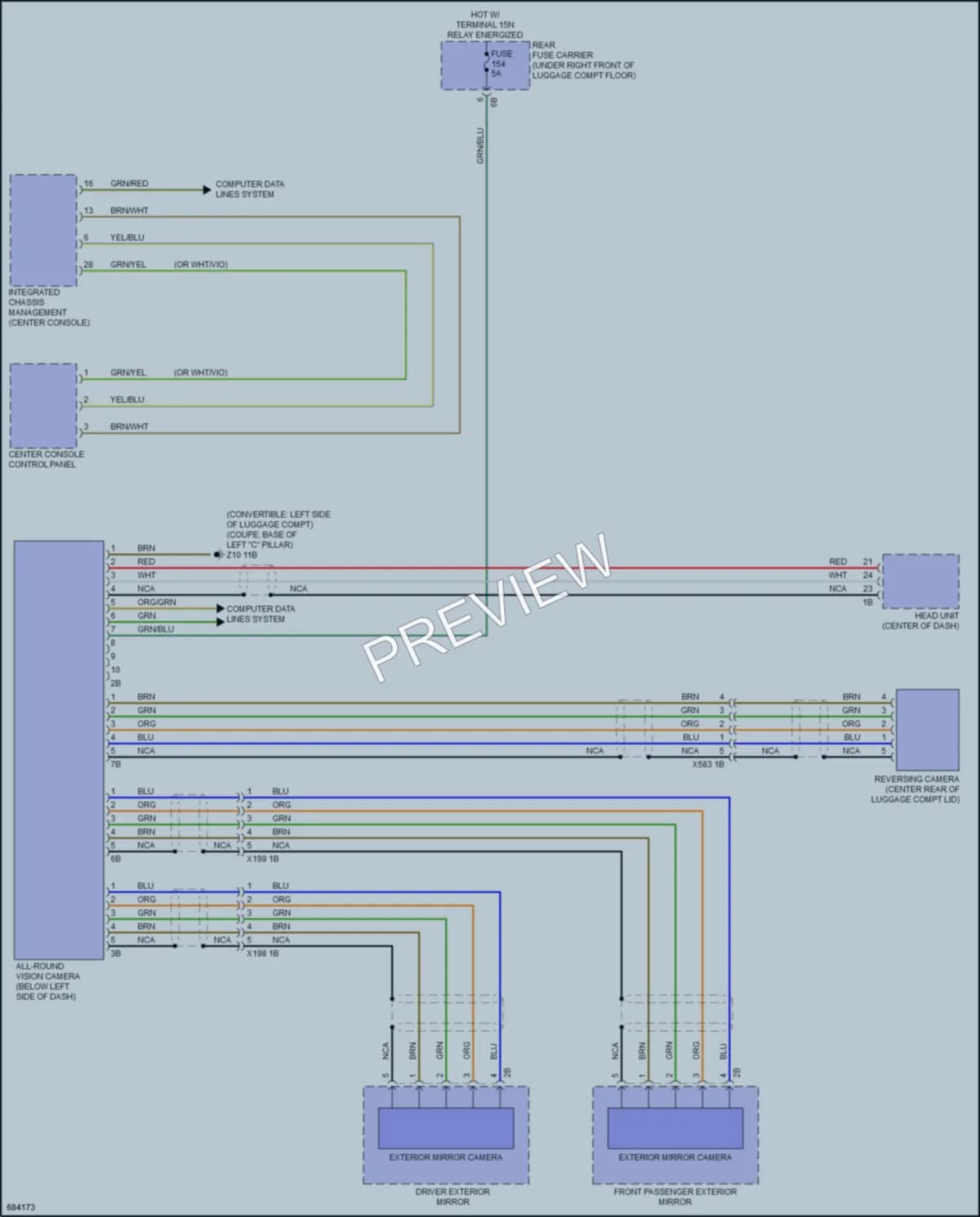2019 BMW M2 Navigation wiring diagram preview