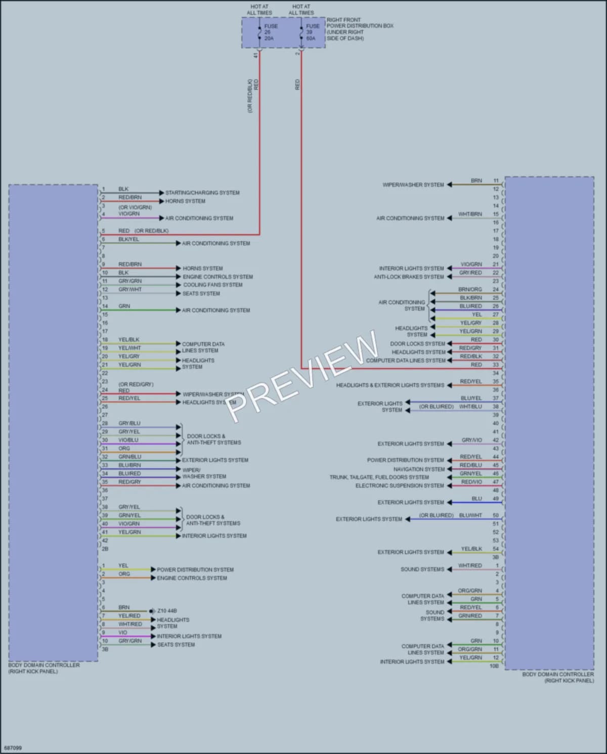 2019 BMW X7 Body Control Modules wiring diagram preview