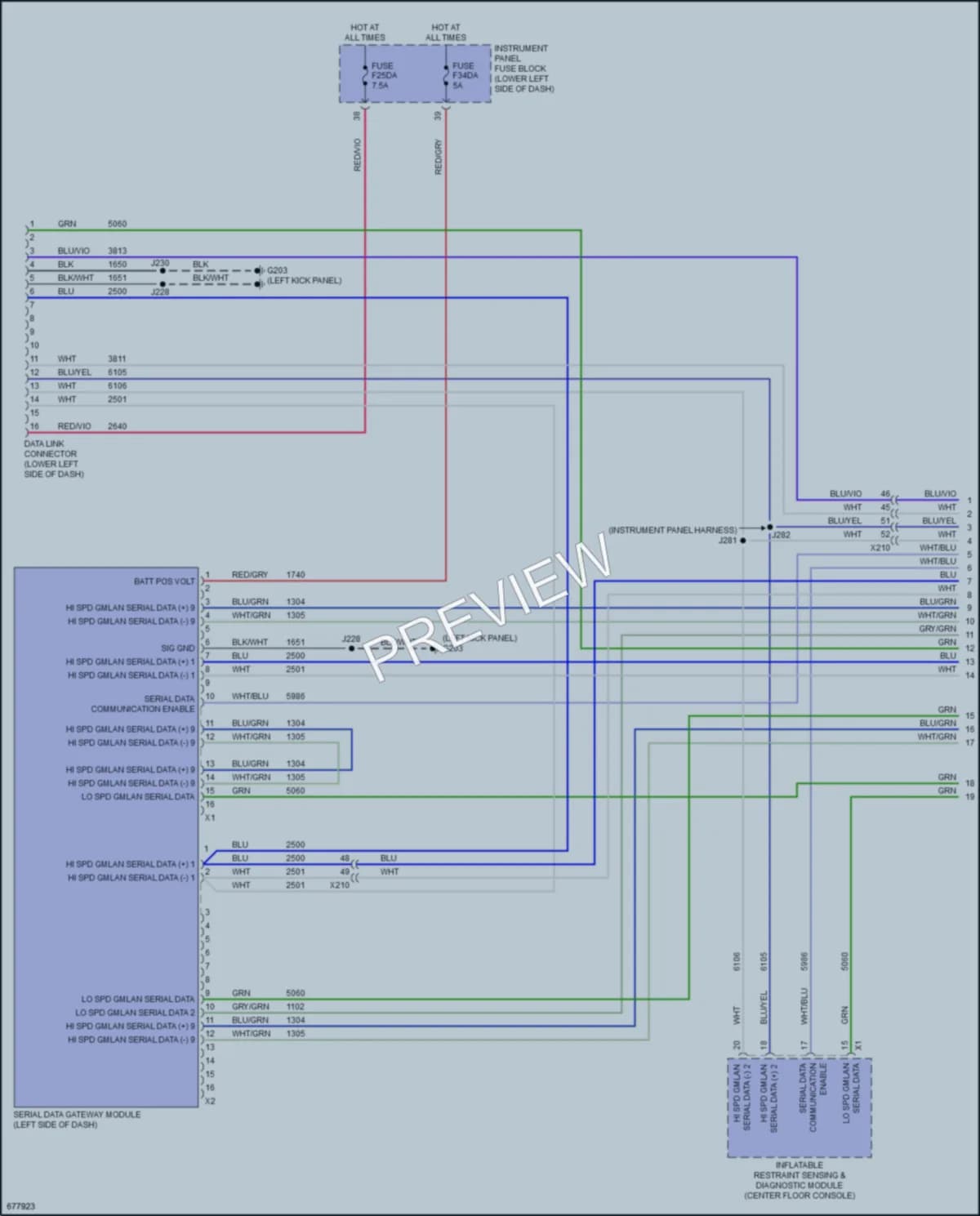 2019 Buick RegalSportback Computer Data Lines wiring diagram preview