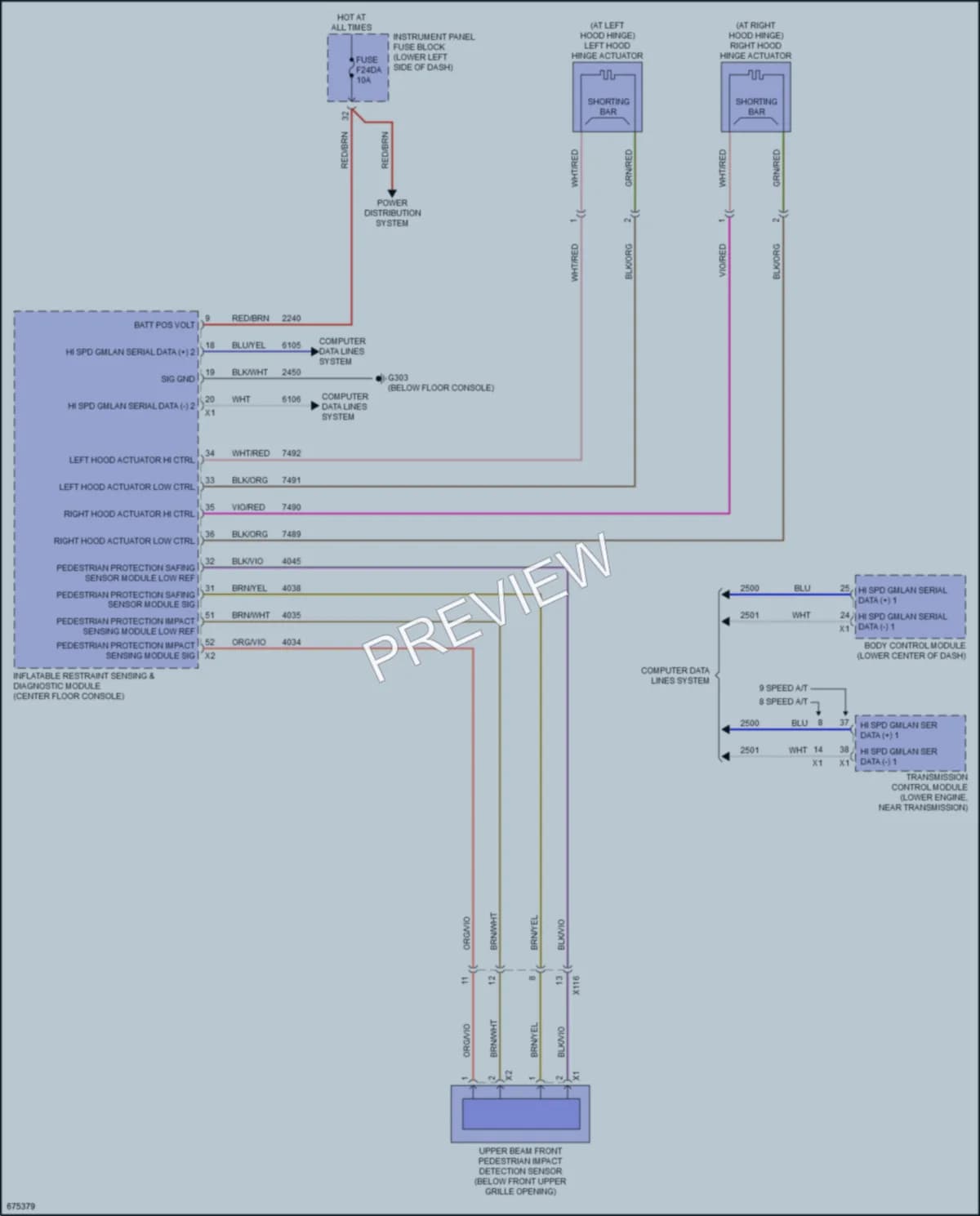 2019 Buick RegalTourX Active Bodyworks wiring diagram preview