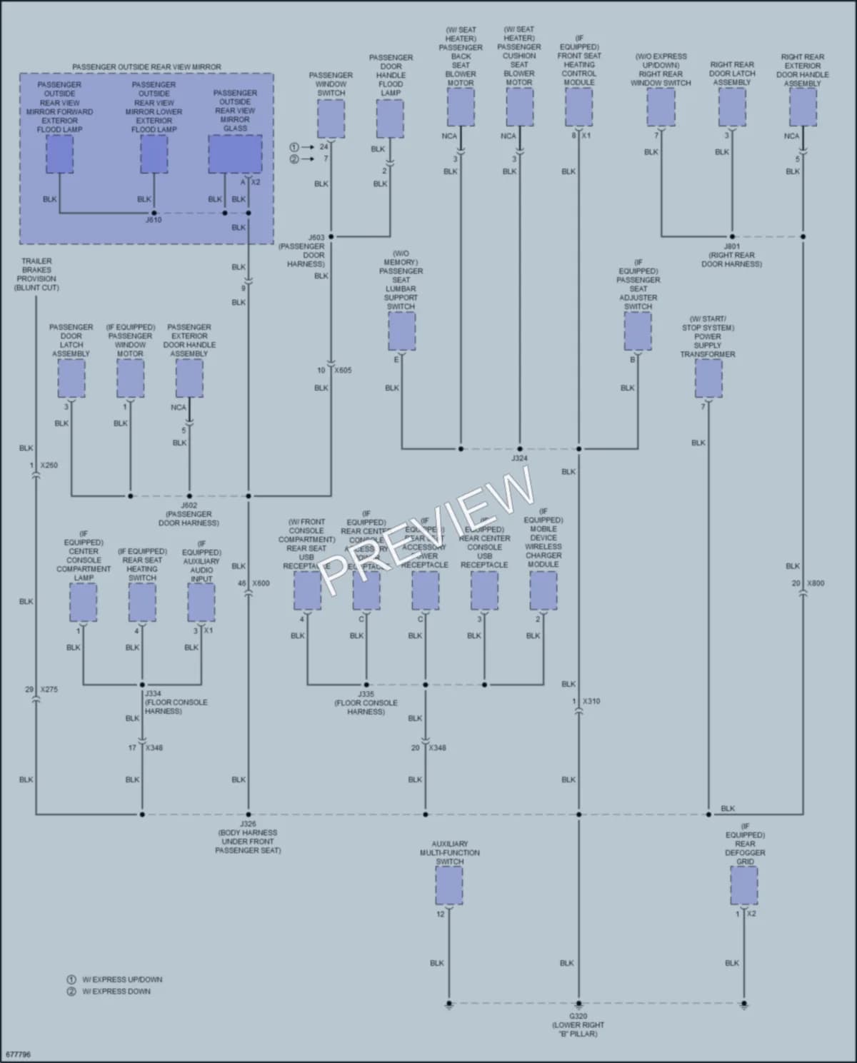 2019 Chevrolet 1500Silverado Ground Distribution wiring diagram preview