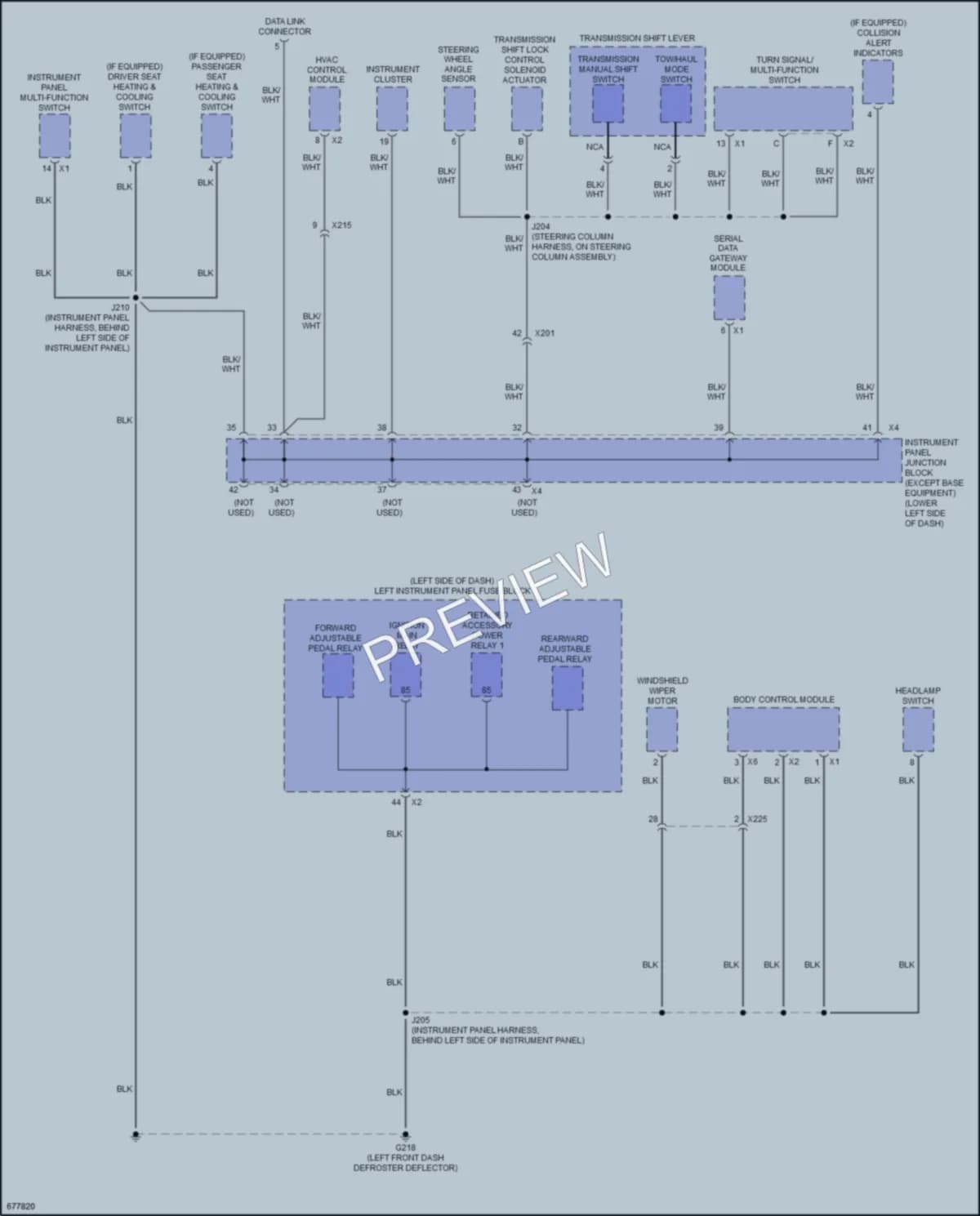 2019 Chevrolet 1500SilveradoLD Ground Distribution wiring diagram preview