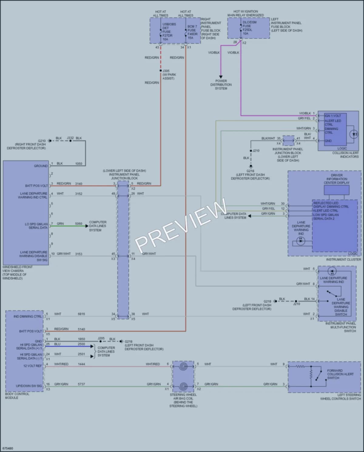 2019 Chevrolet 2500HDSilverado Navigation wiring diagram preview