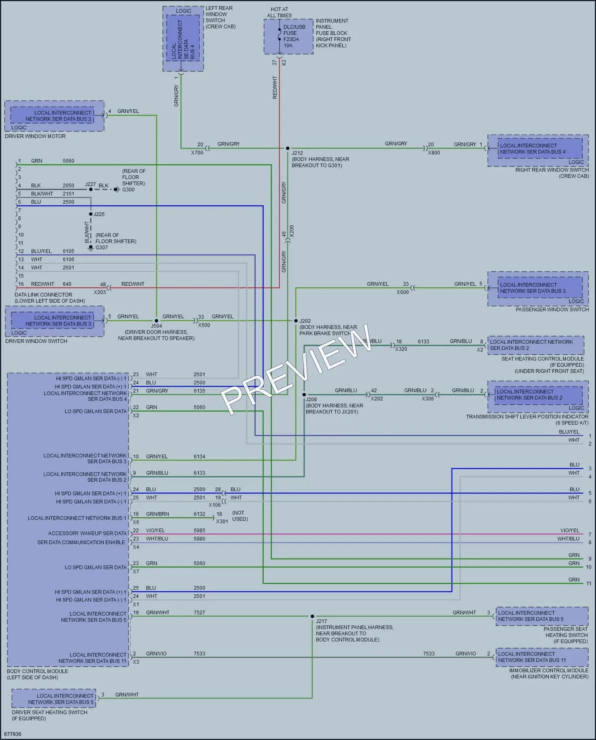 2019 Chevrolet Colorado Computer Data Lines wiring diagram preview