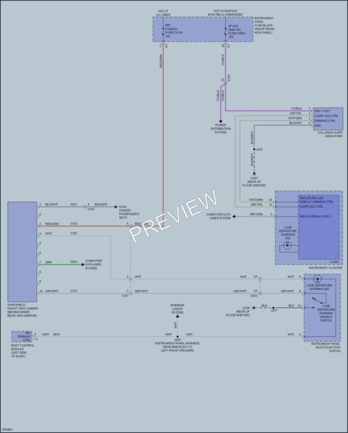 2019 Chevrolet Colorado Navigation wiring diagram preview