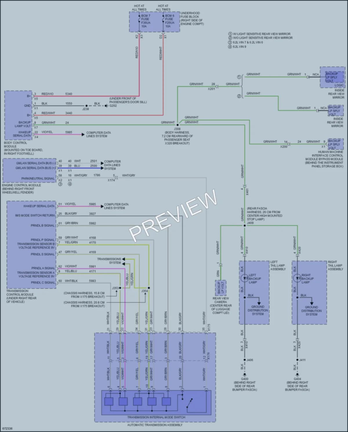 2019 Chevrolet CorvetteGrandSport Exterior Lights wiring diagram preview