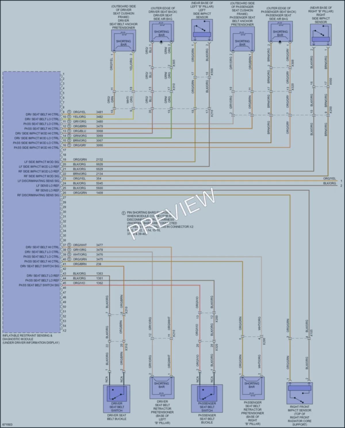 2019 Chevrolet CorvetteZR1 Supplemental Restraints wiring diagram preview
