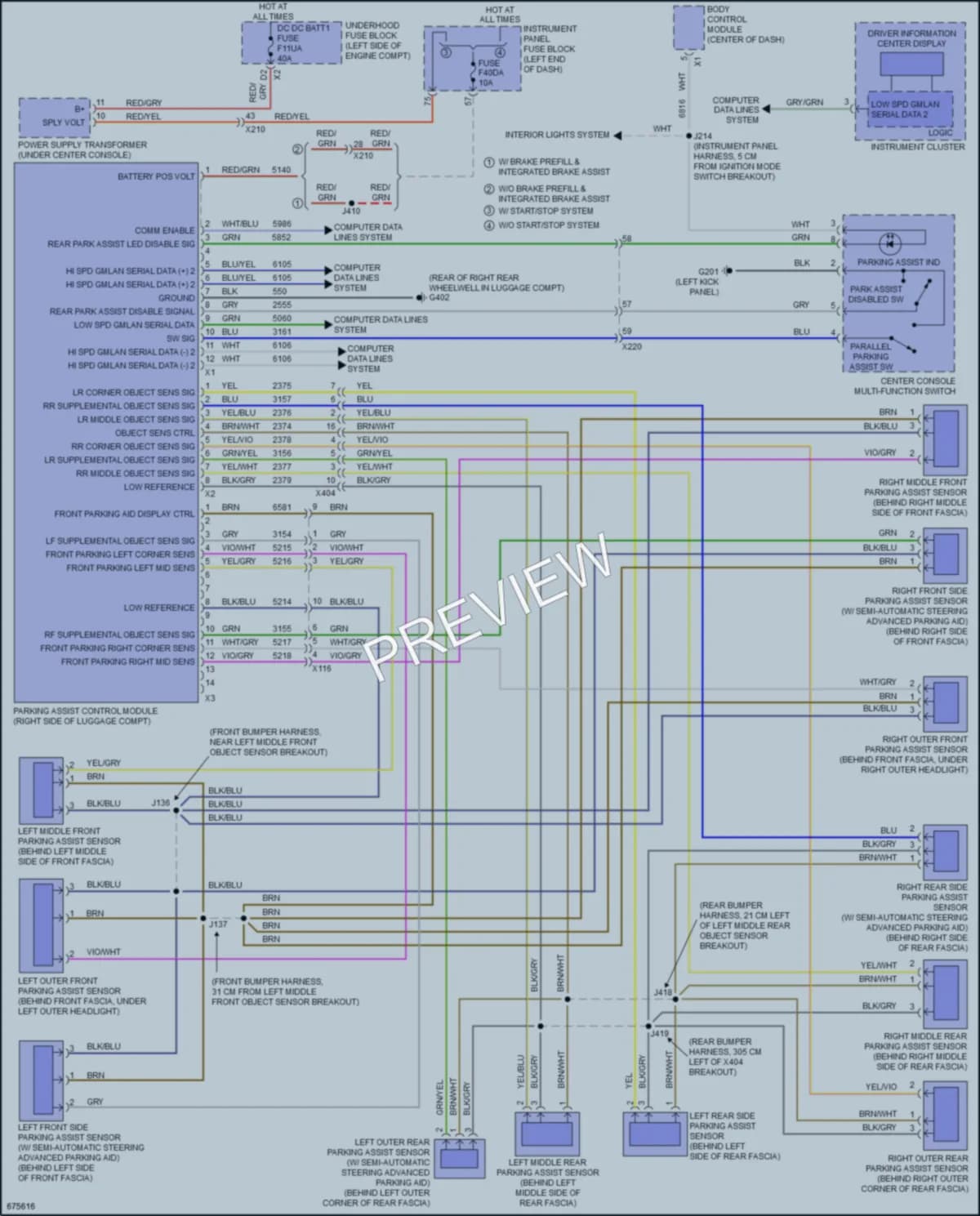 2019 Chevrolet Malibu Navigation wiring diagram preview