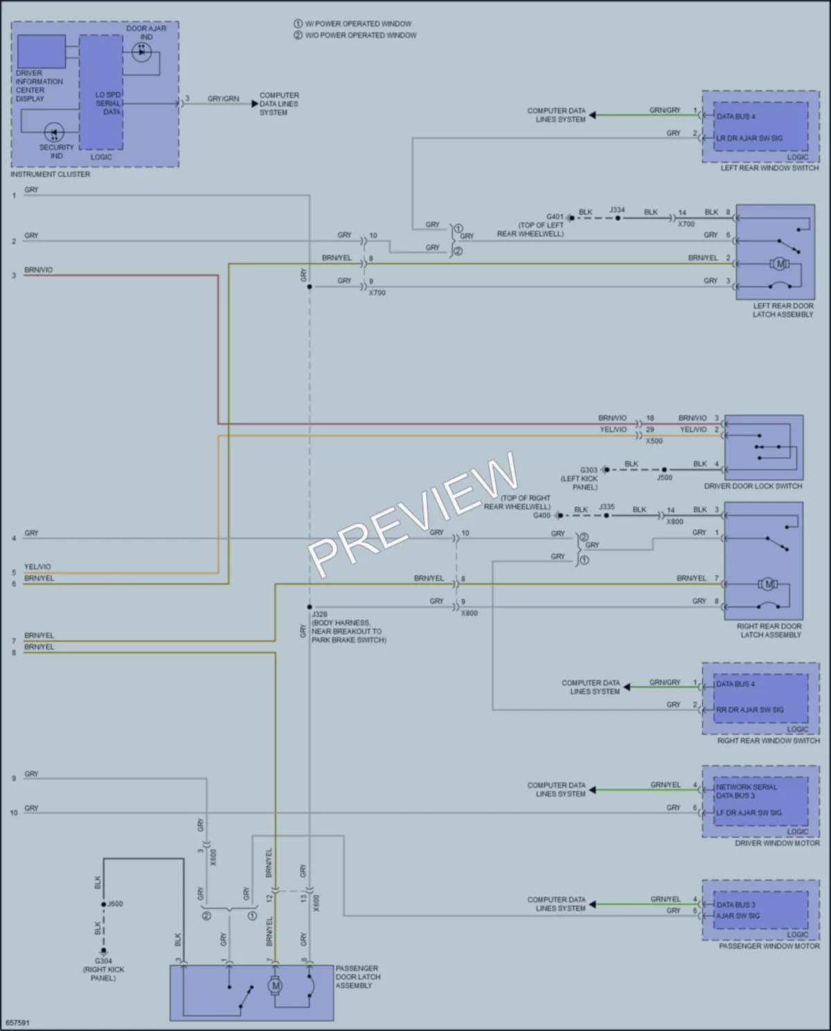2019 Chevrolet Sonic Anti Theft wiring diagram preview
