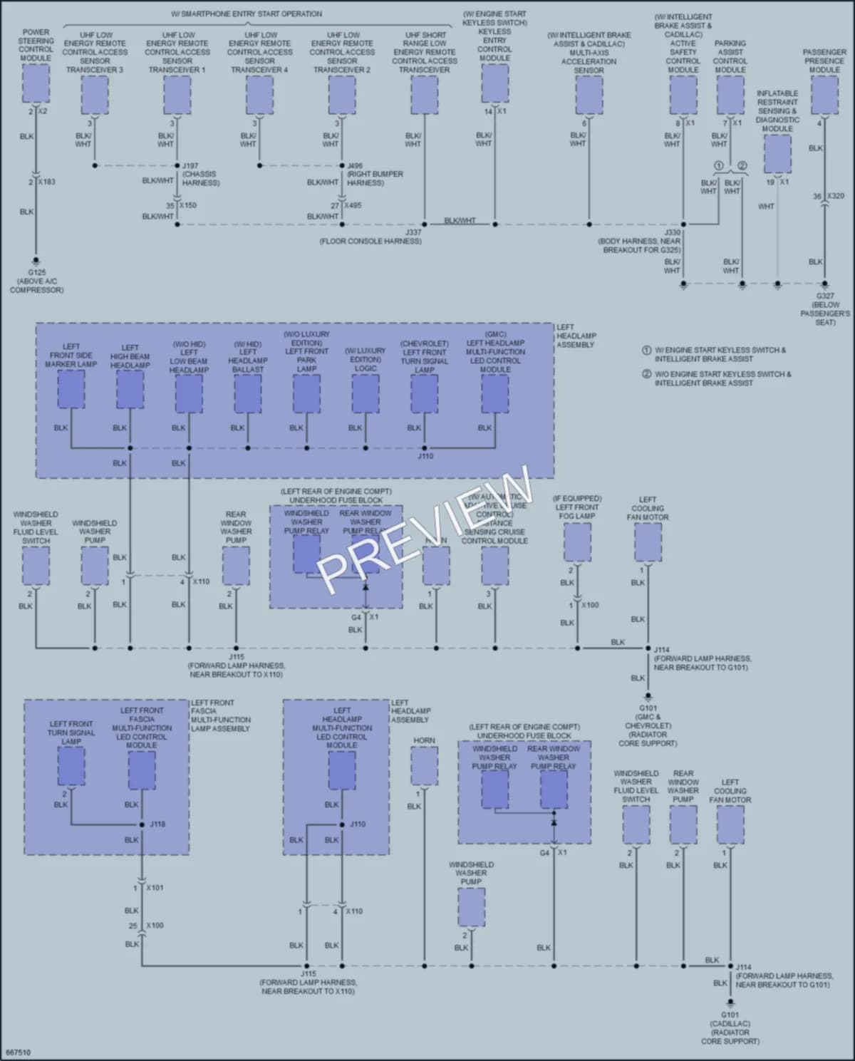 2019 Chevrolet Suburban Ground Distribution wiring diagram preview