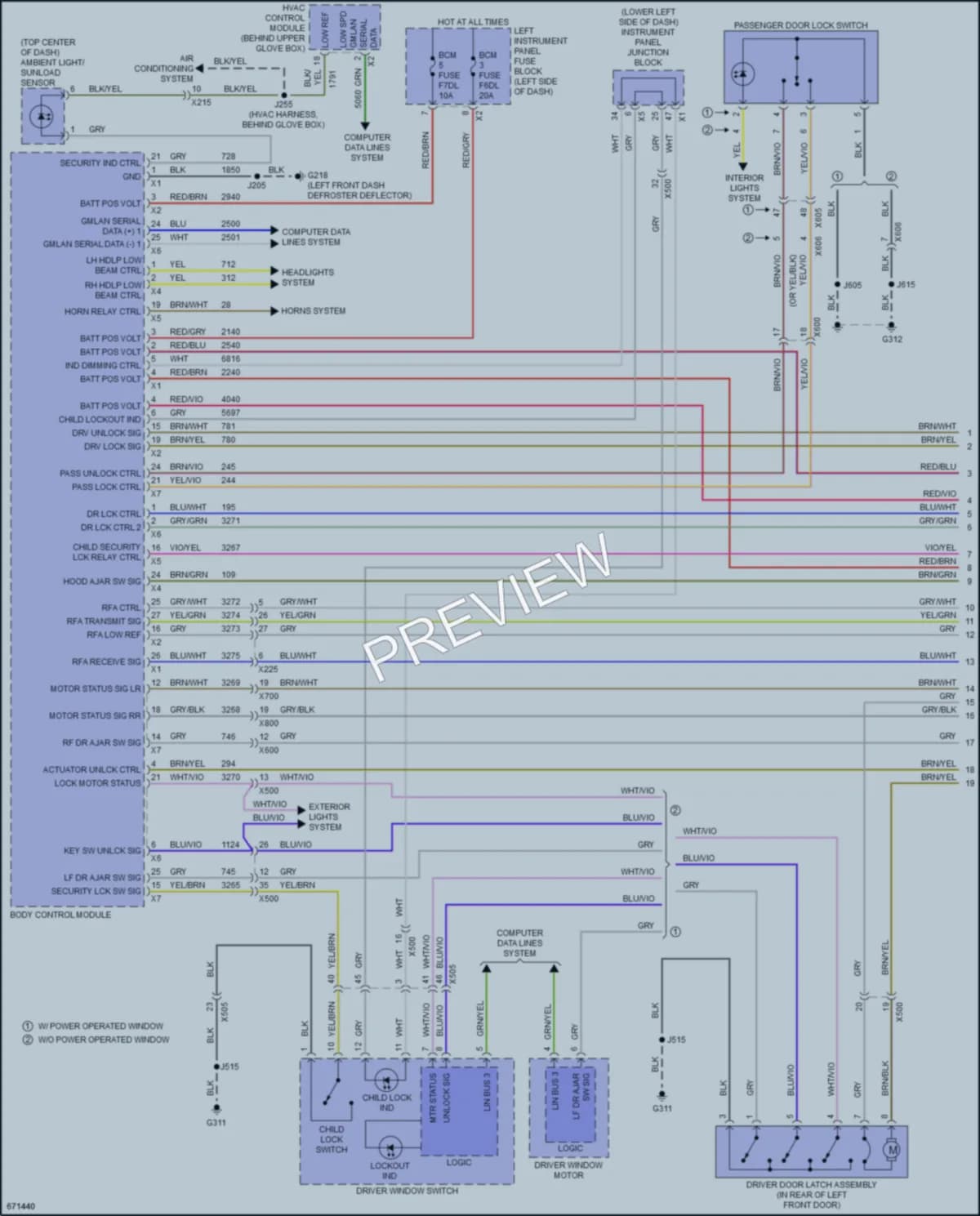 2019 GMC 1500SierraLimited Anti Theft wiring diagram preview