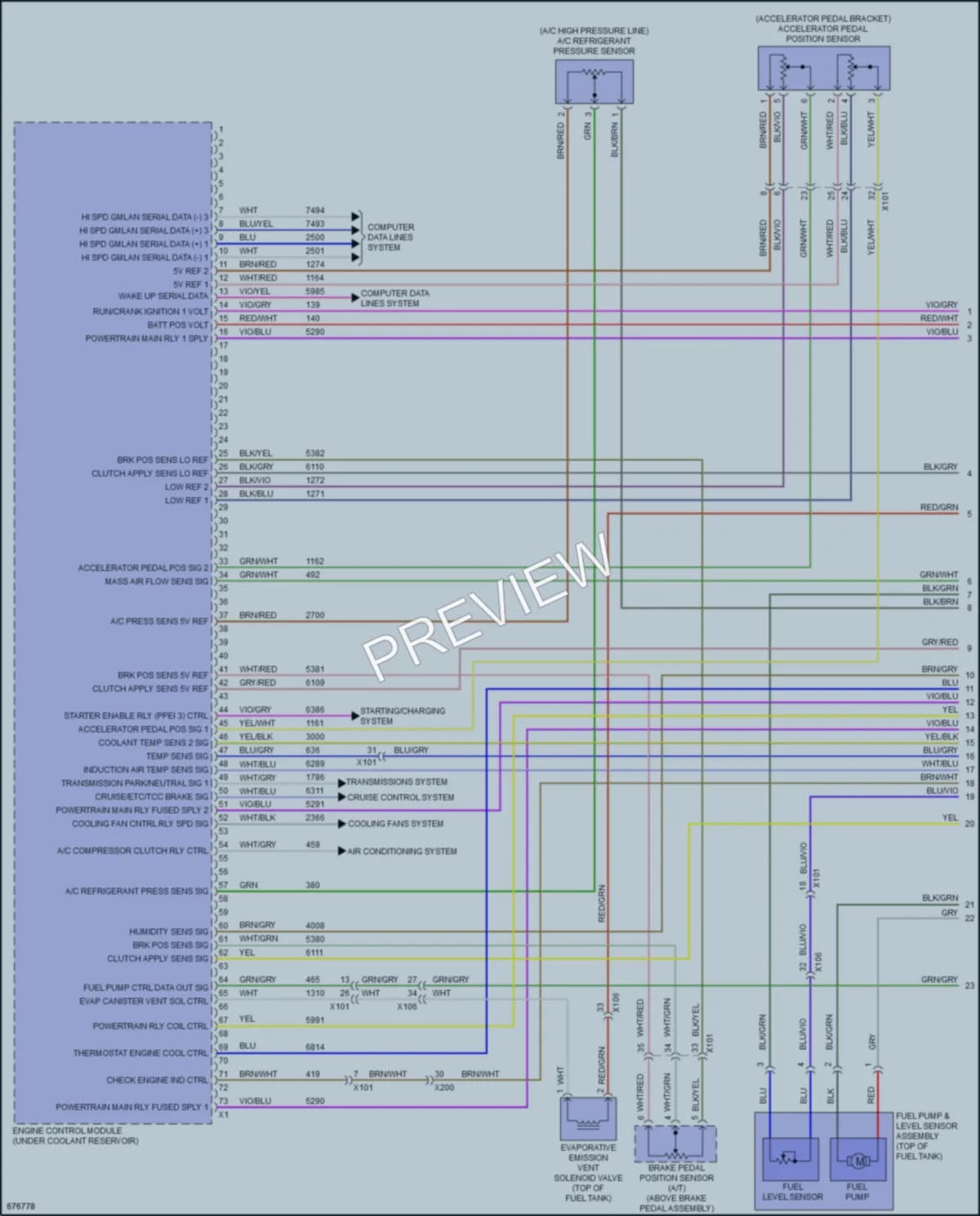 2019 GMC CanyonDenali Engine Performance wiring diagram preview