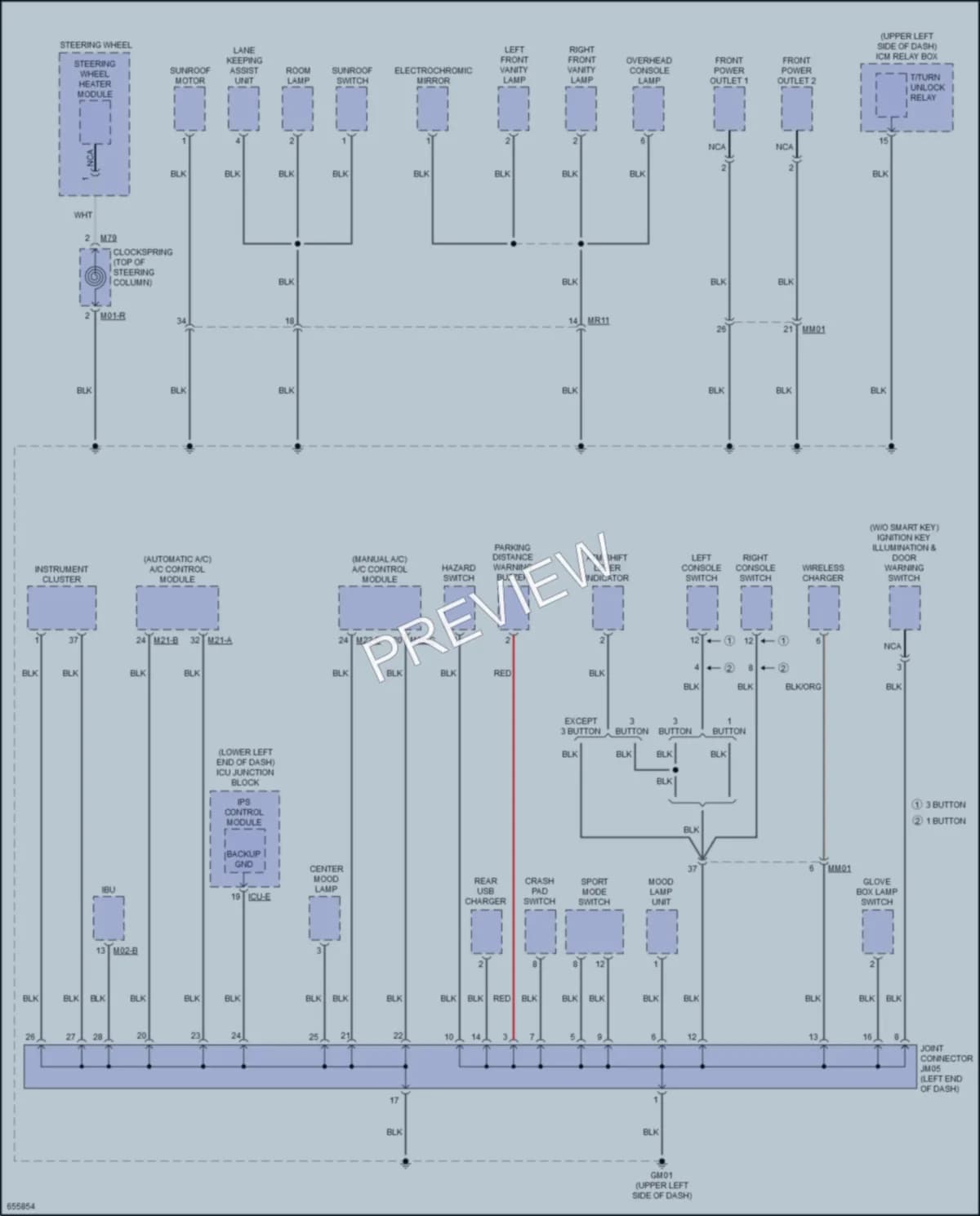 2019 Kia Forte Ground Distribution wiring diagram preview