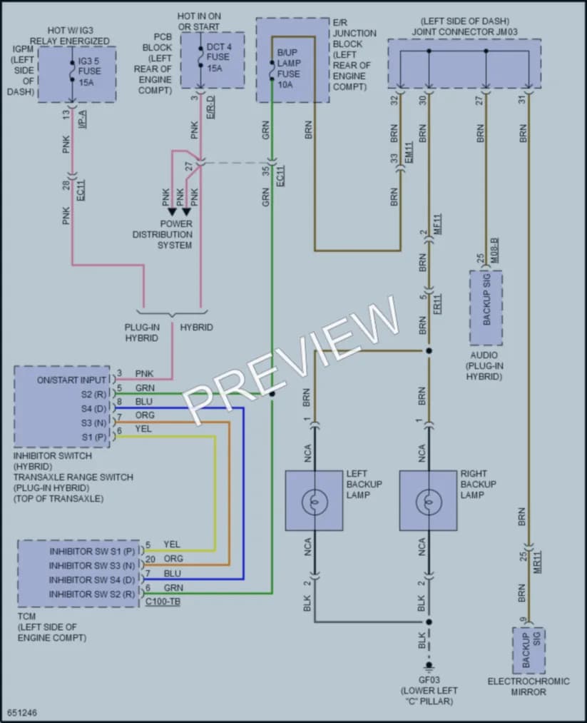 2019 Kia Niro Exterior Lights wiring diagram preview