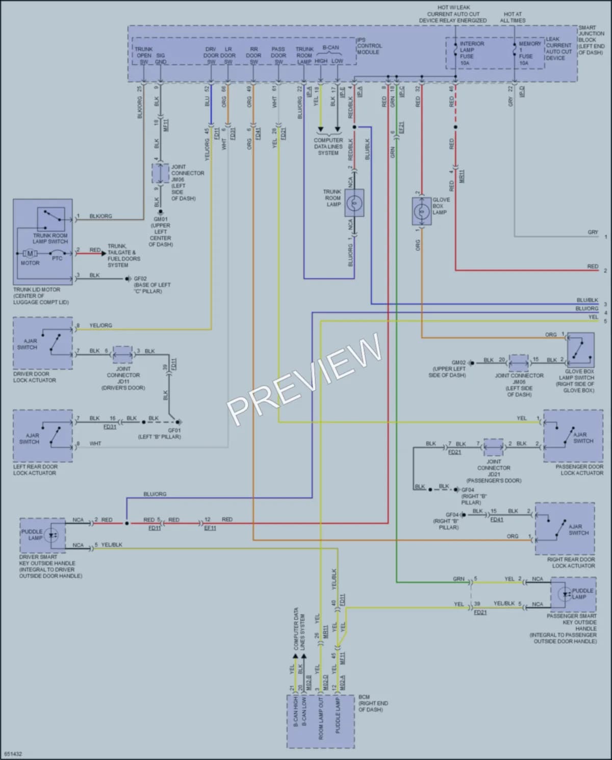 2019 Kia Optima Interior Lights wiring diagram preview