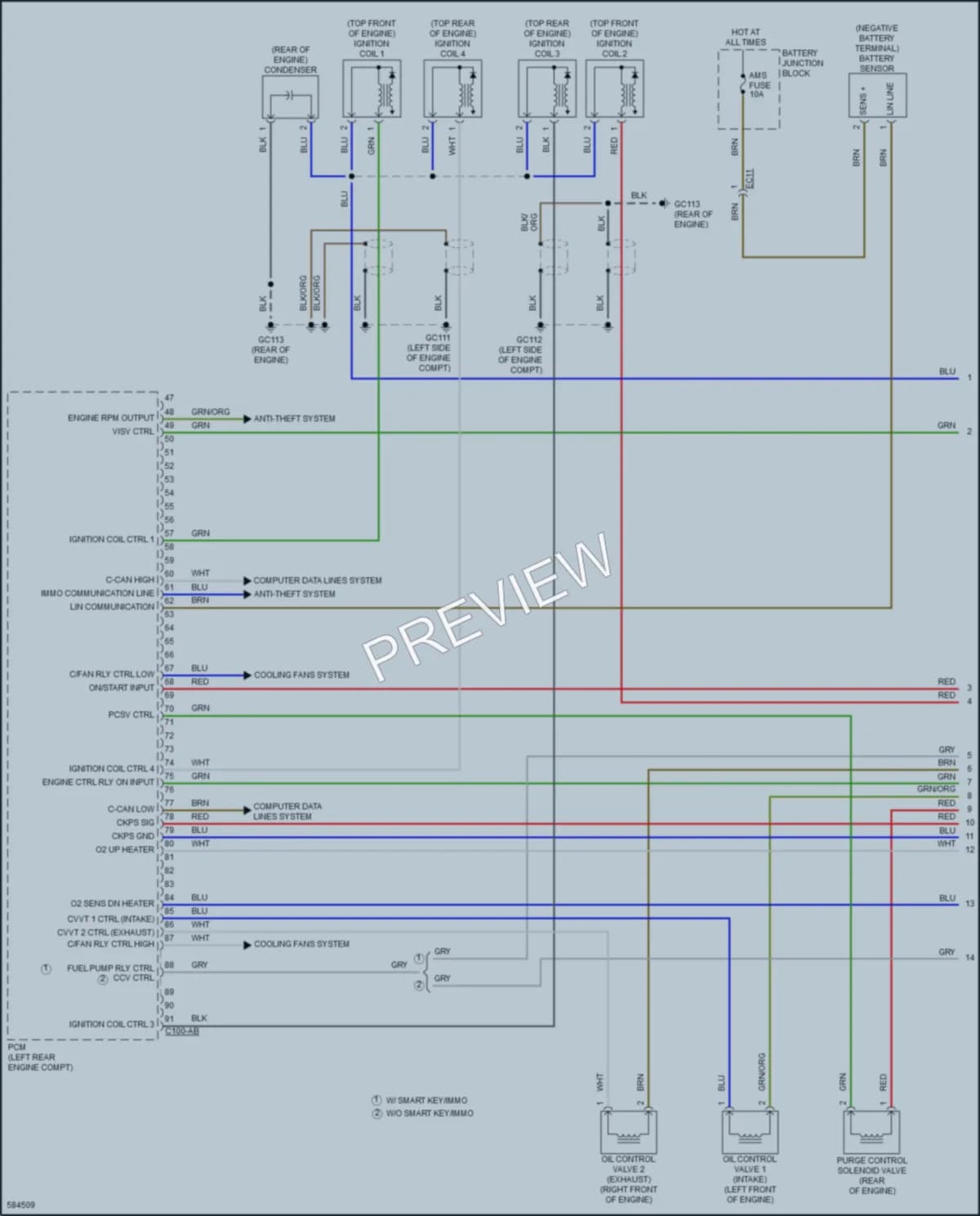 2019 Kia Soul Engine Performance wiring diagram preview