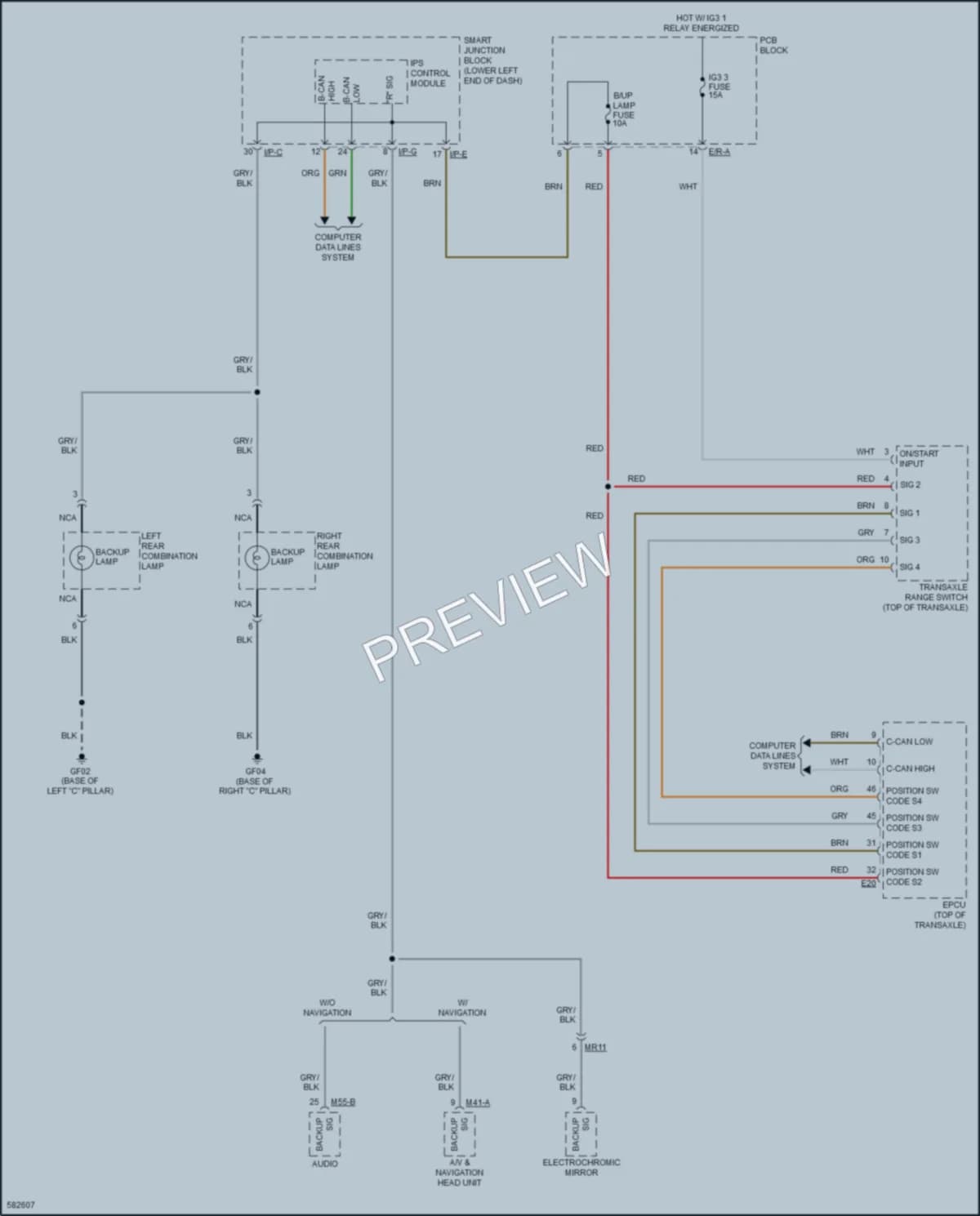 2019 Kia SoulEV Exterior Lights wiring diagram preview