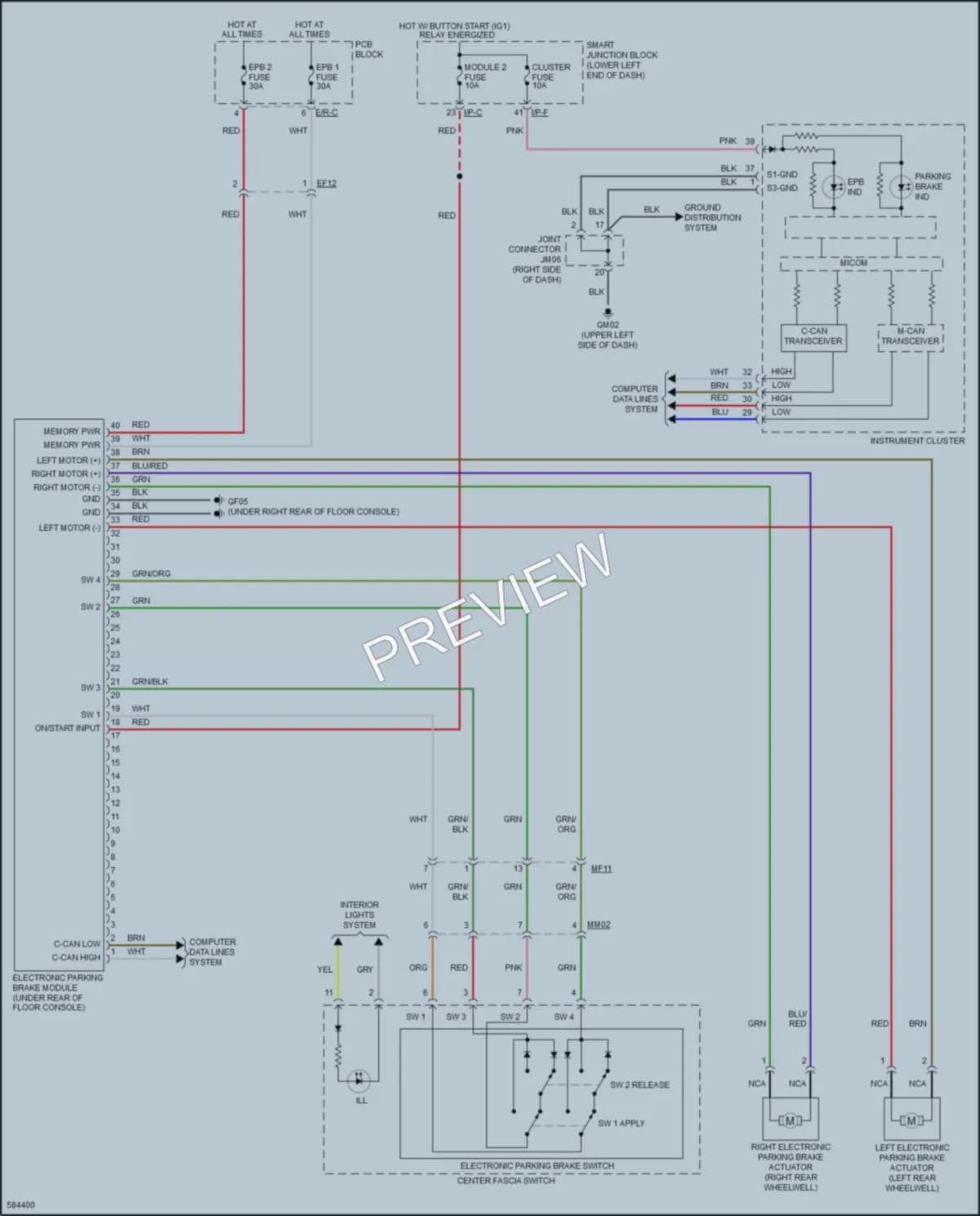 2019 Kia SoulEV Shift Interlock wiring diagram preview