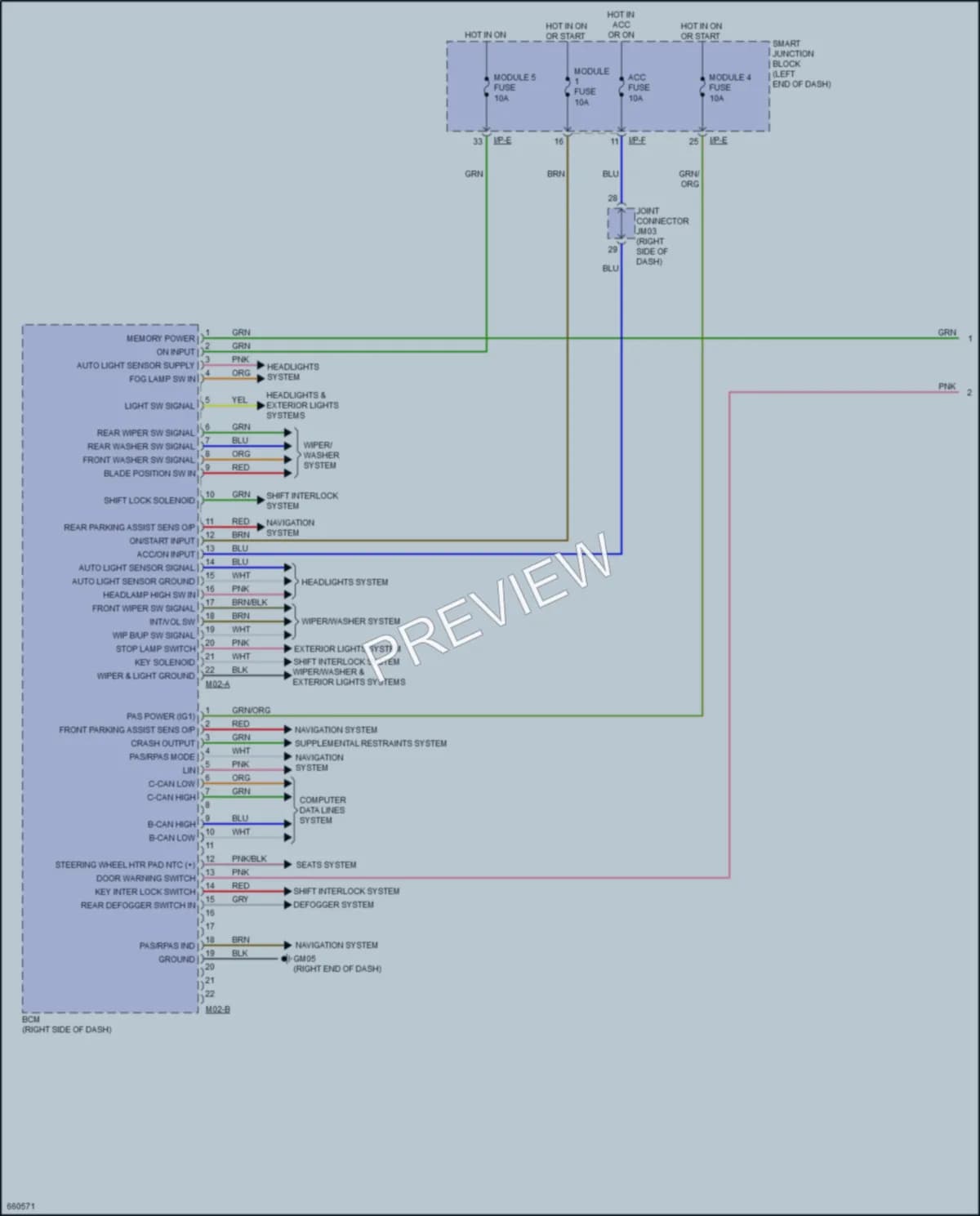 2019 Kia Sportage Body Control Modules wiring diagram preview