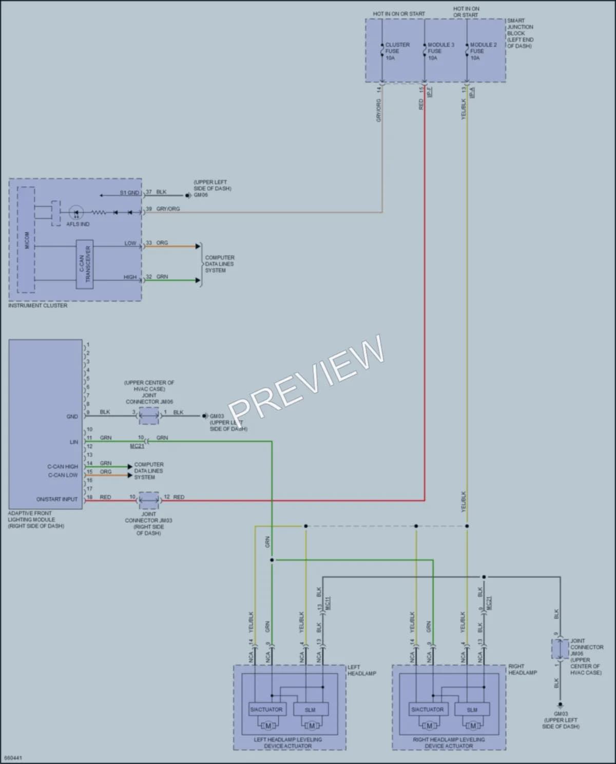 2019 Kia Sportage Headlights wiring diagram preview