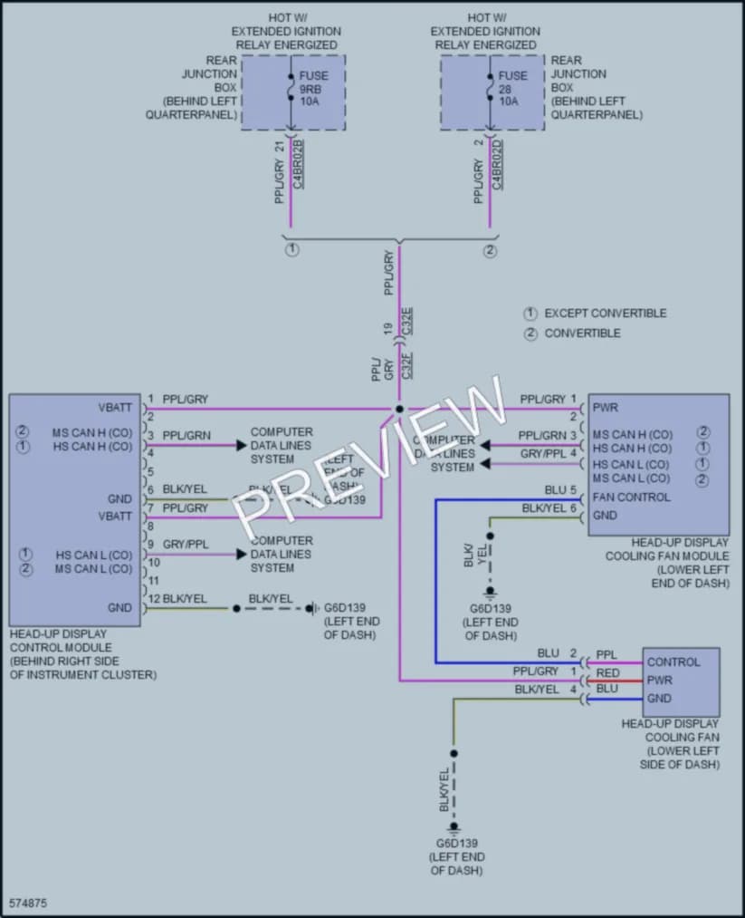 2019 LandRover RangeRoverEvoque Instrument Cluster wiring diagram preview