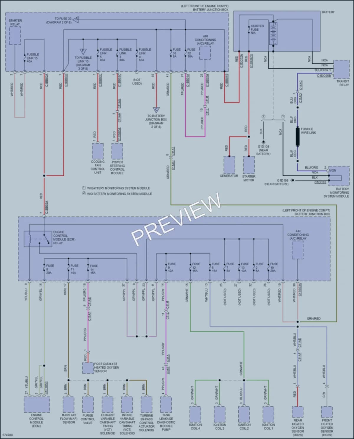 2019 LandRover RangeRoverEvoque Power Distribution wiring diagram preview