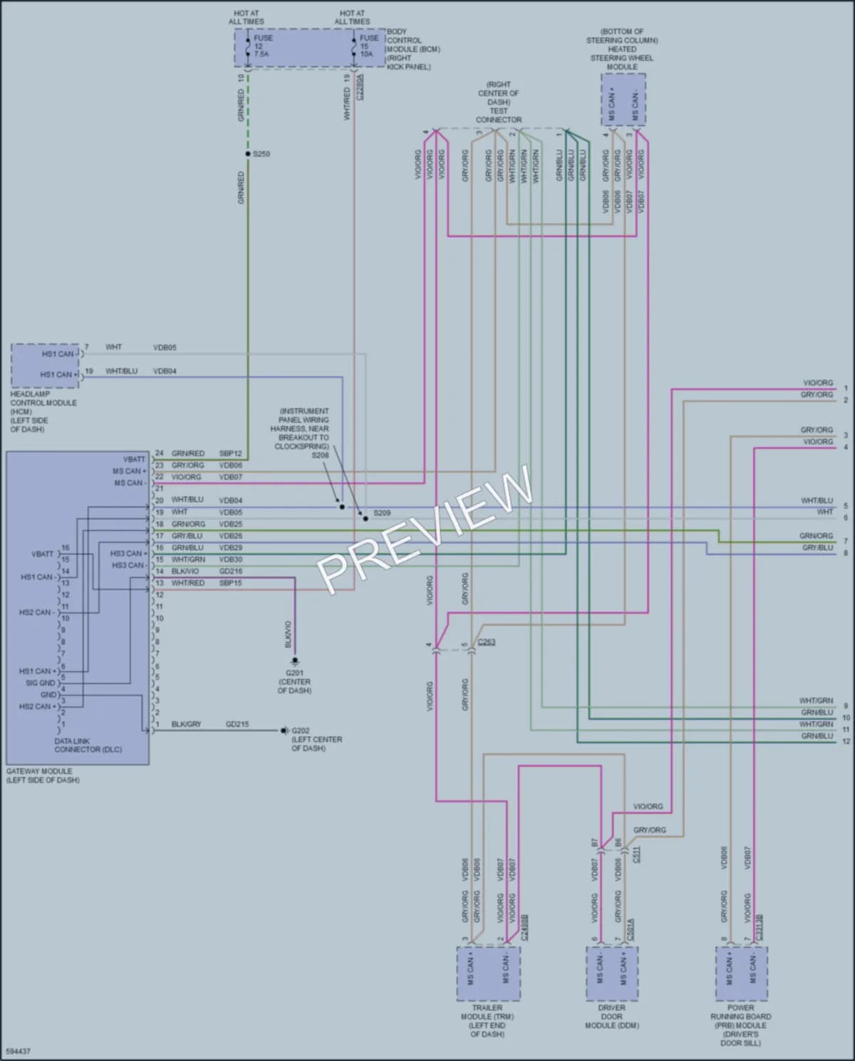 2019 Lincoln Navigator Computer Data Lines wiring diagram preview