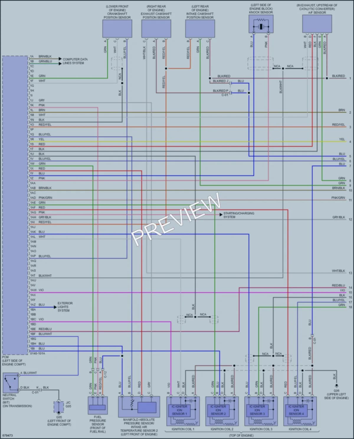 2019 Mazda MX5MiataRF Engine Performance wiring diagram preview