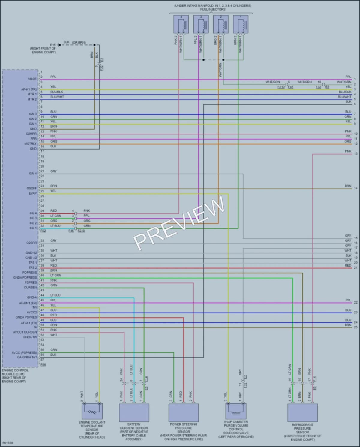 2019 Nissan Frontier Engine Performance wiring diagram preview