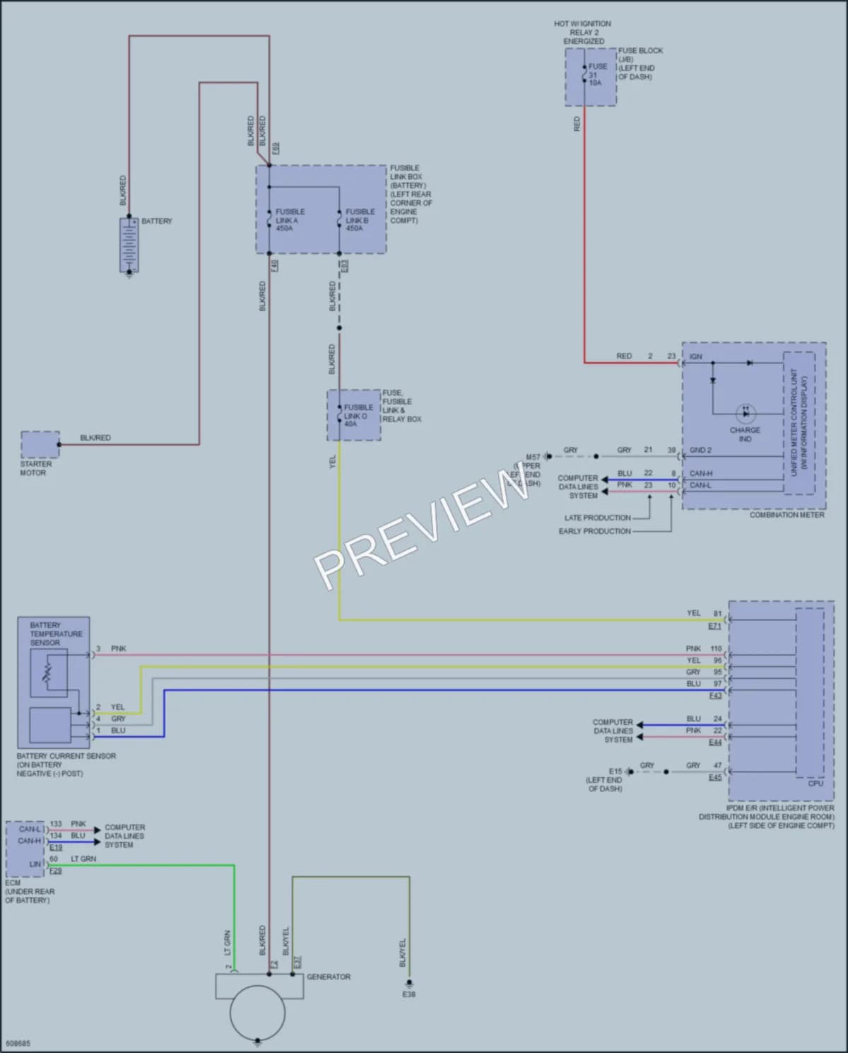 2019 Nissan Kicks Starting Charging wiring diagram preview