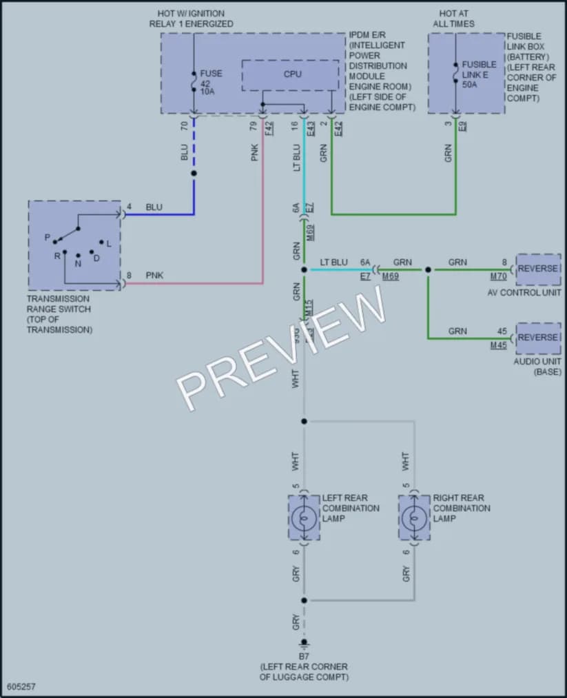 2019 Porsche Kicks Exterior Lights wiring diagram preview