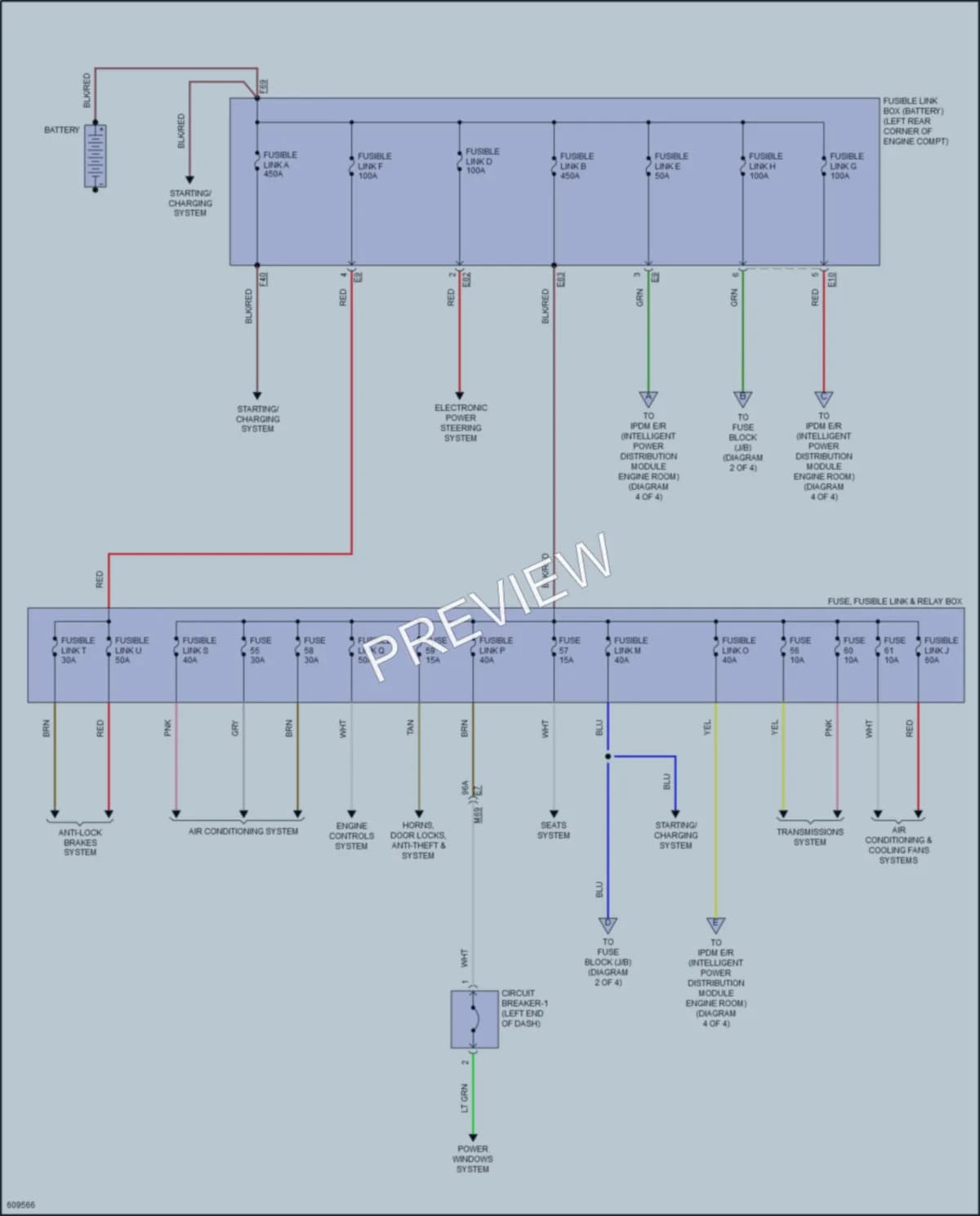 2019 Porsche Kicks Power Distribution wiring diagram preview