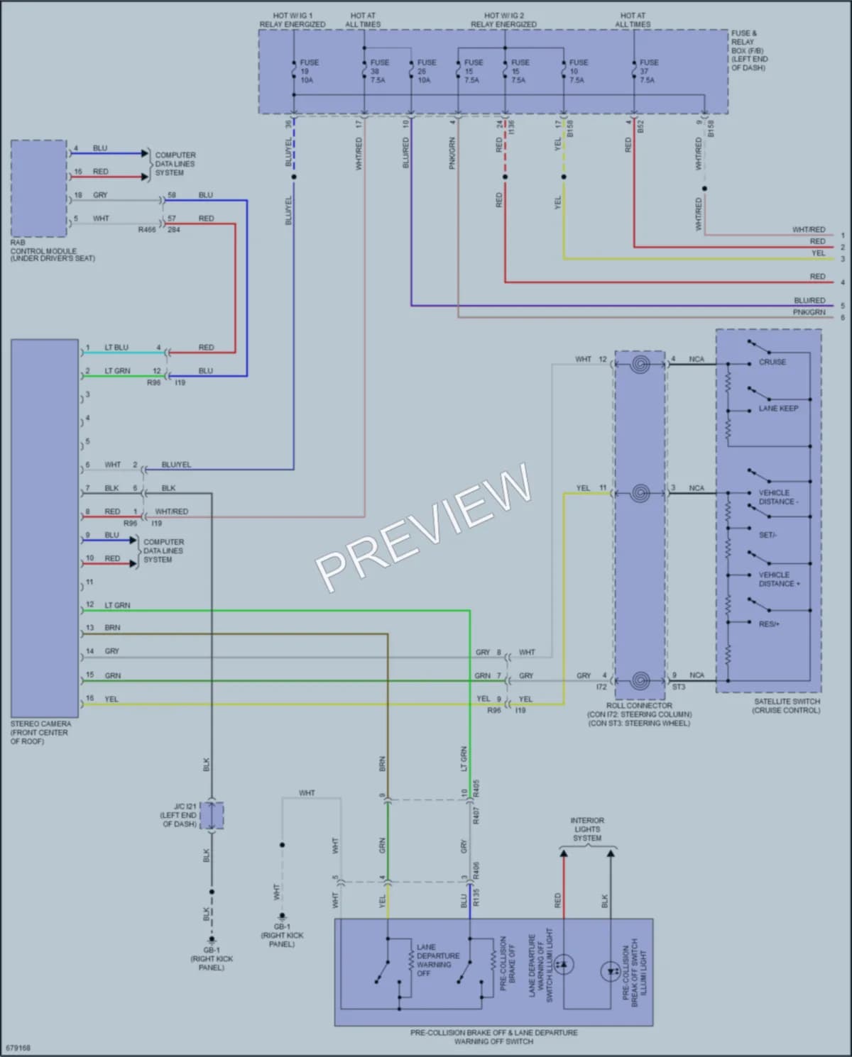 2019 Subaru Ascent Navigation wiring diagram preview