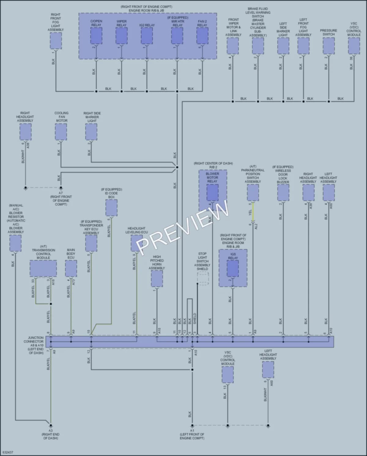 2019 Subaru BRZ Ground Distribution wiring diagram preview