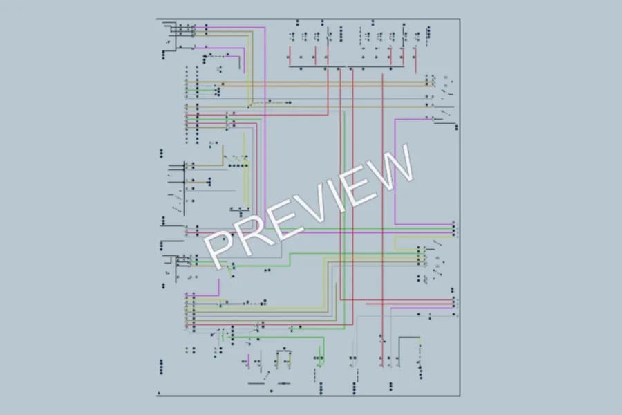 2019 Volvo S90 Anti Theft wiring diagram preview