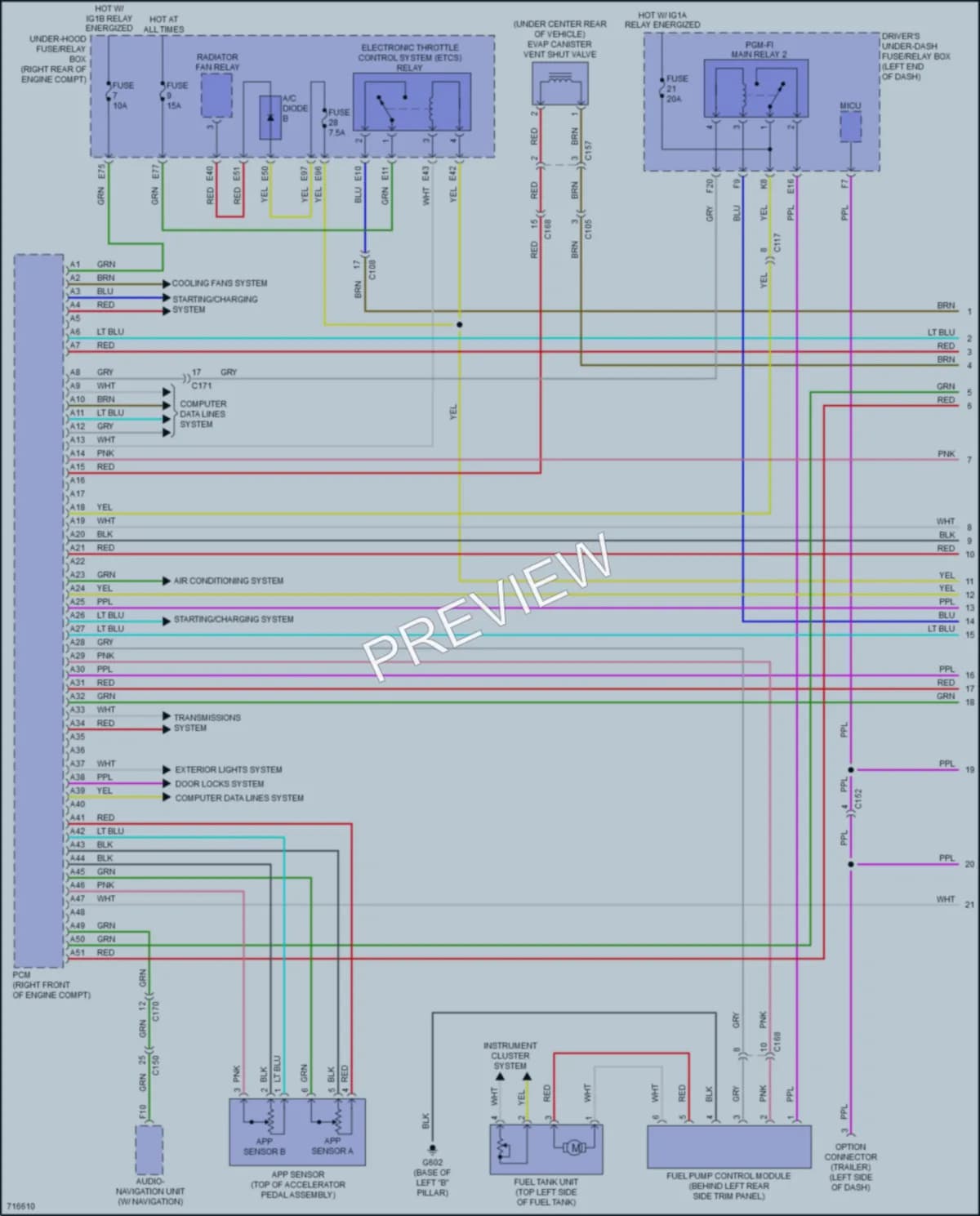 2020 Acura MDXSportHybrid Engine Performance wiring diagram preview