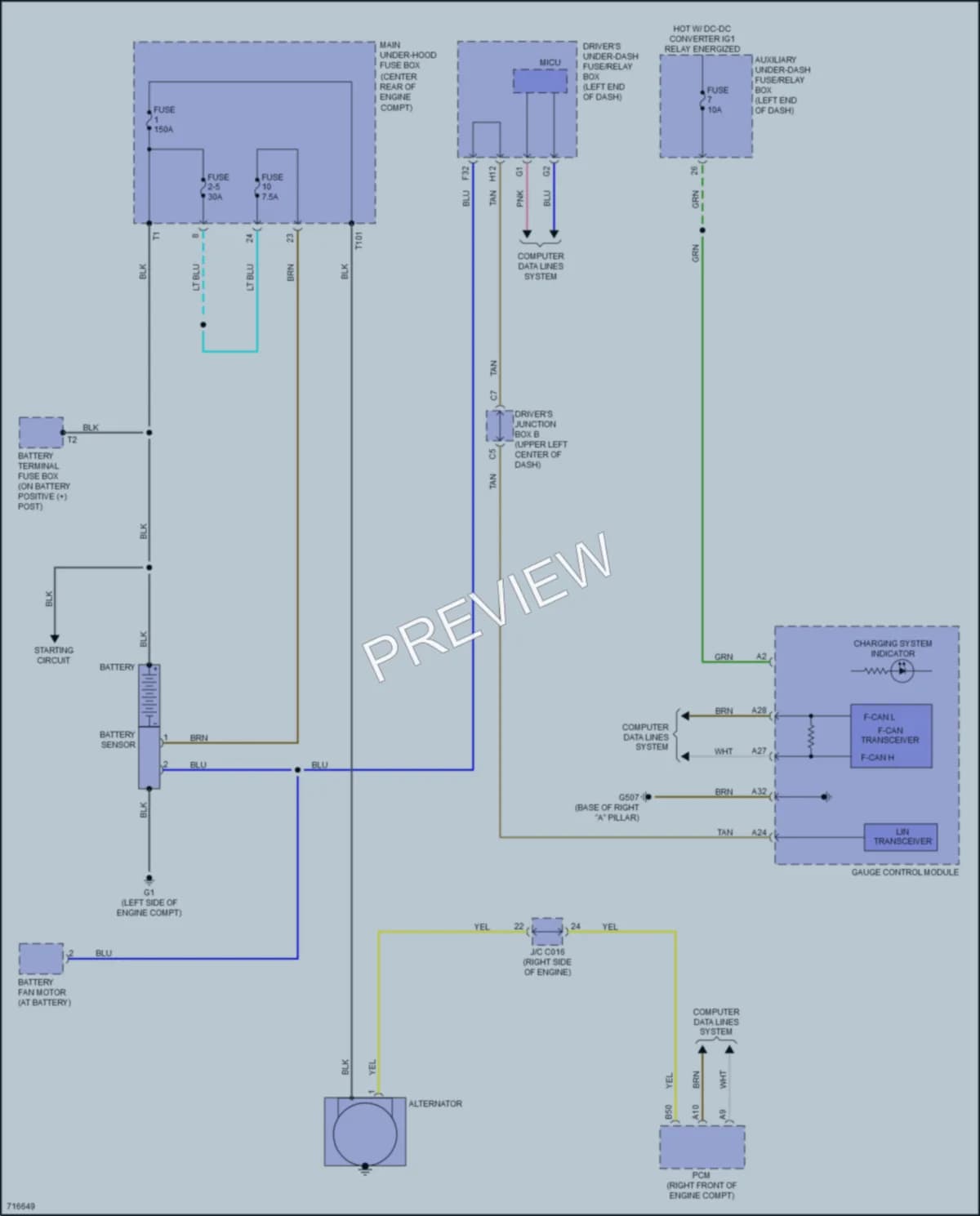 2020 Acura MDXSportHybrid Starting Charging wiring diagram preview