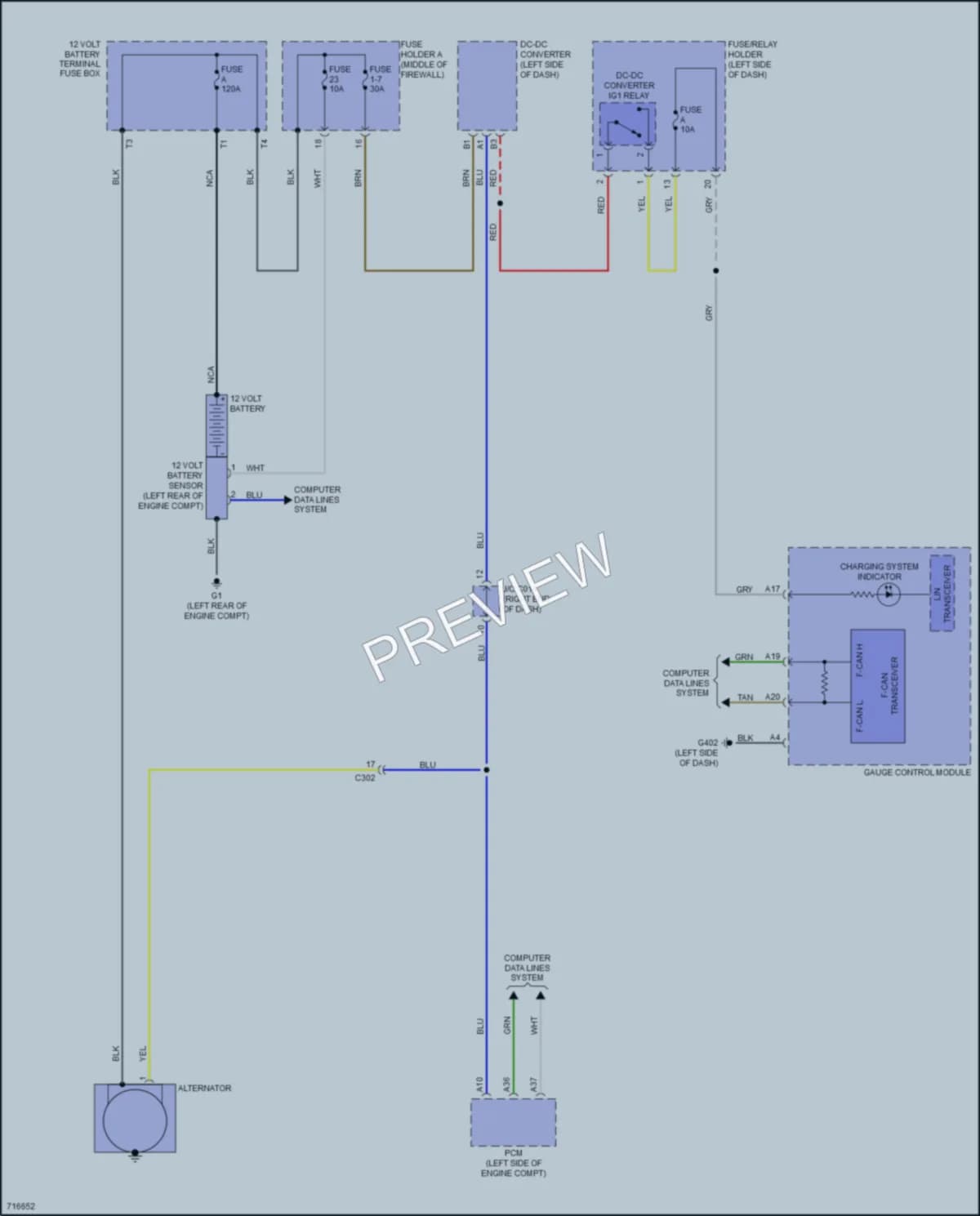 2020 Acura RDX Starting Charging wiring diagram preview