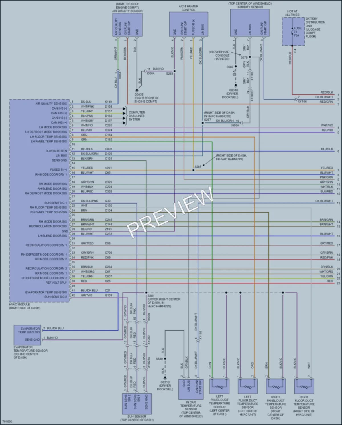 2020 AlfaRomeo Stelvio Air Conditioning wiring diagram preview