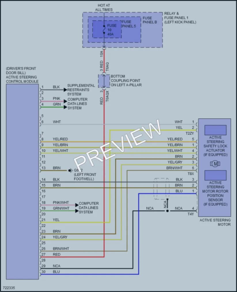 2020 Audi A5 Electronic Power Steering wiring diagram preview