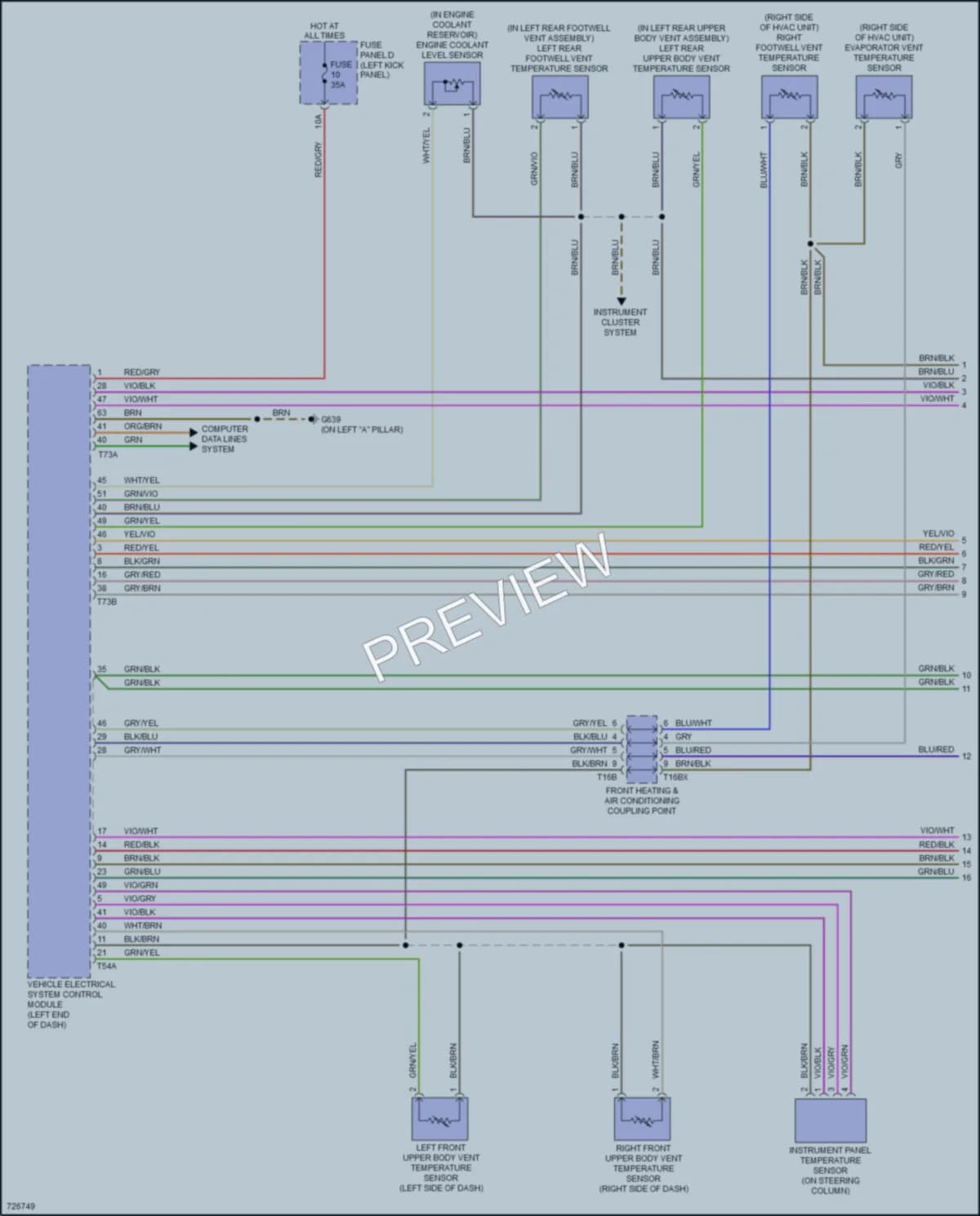 2020 Audi A6allroad Air Conditioning wiring diagram preview