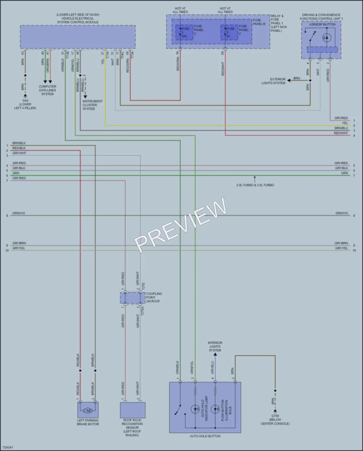 2020 Audi Q5e Anti Lock Brakes wiring diagram preview