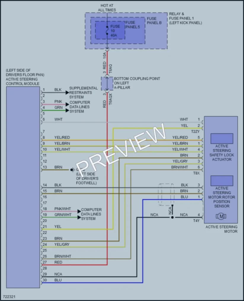 2020 Audi Q5e Electronic Power Steering wiring diagram preview