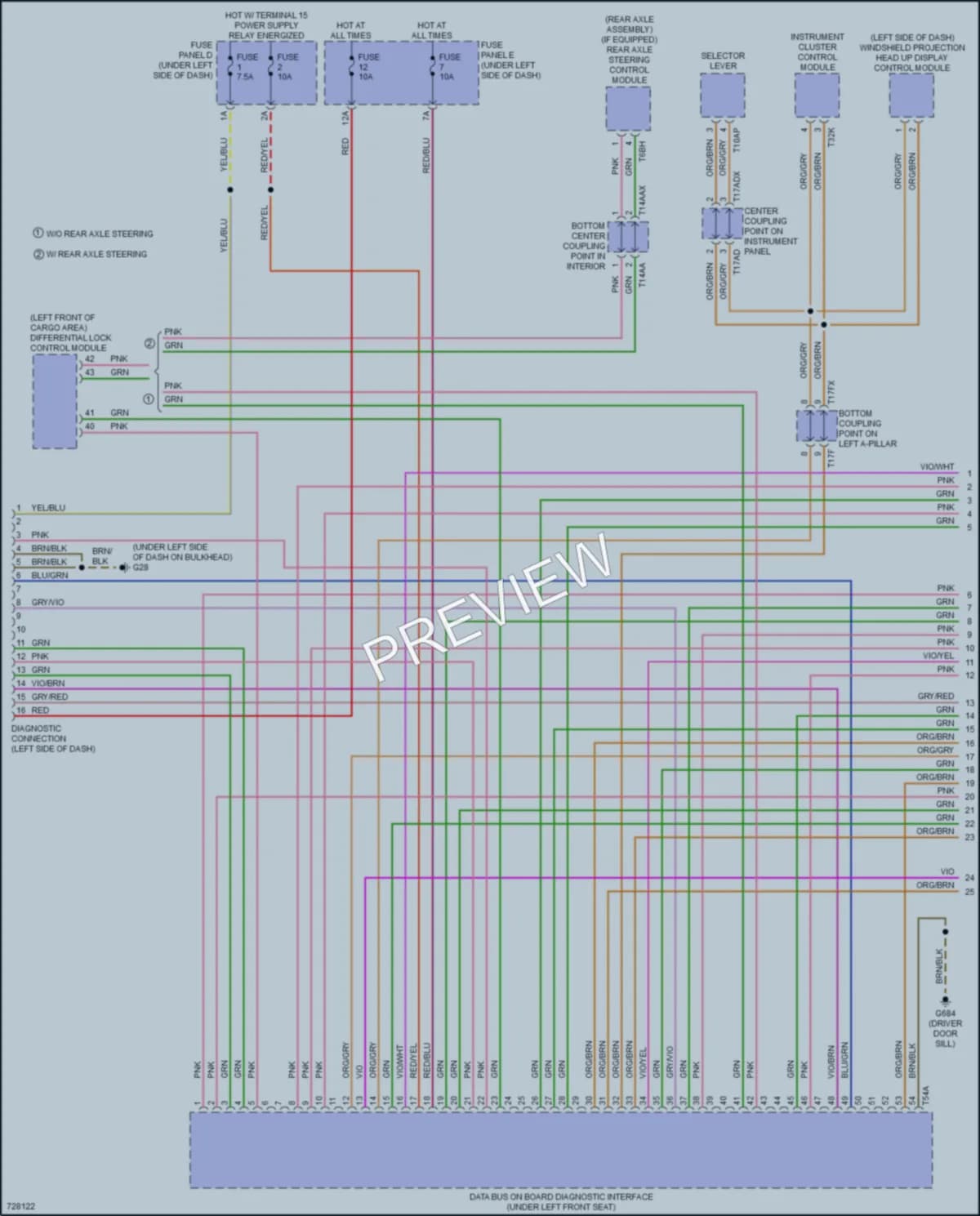 2020 Audi Q8 Computer Data Lines wiring diagram preview
