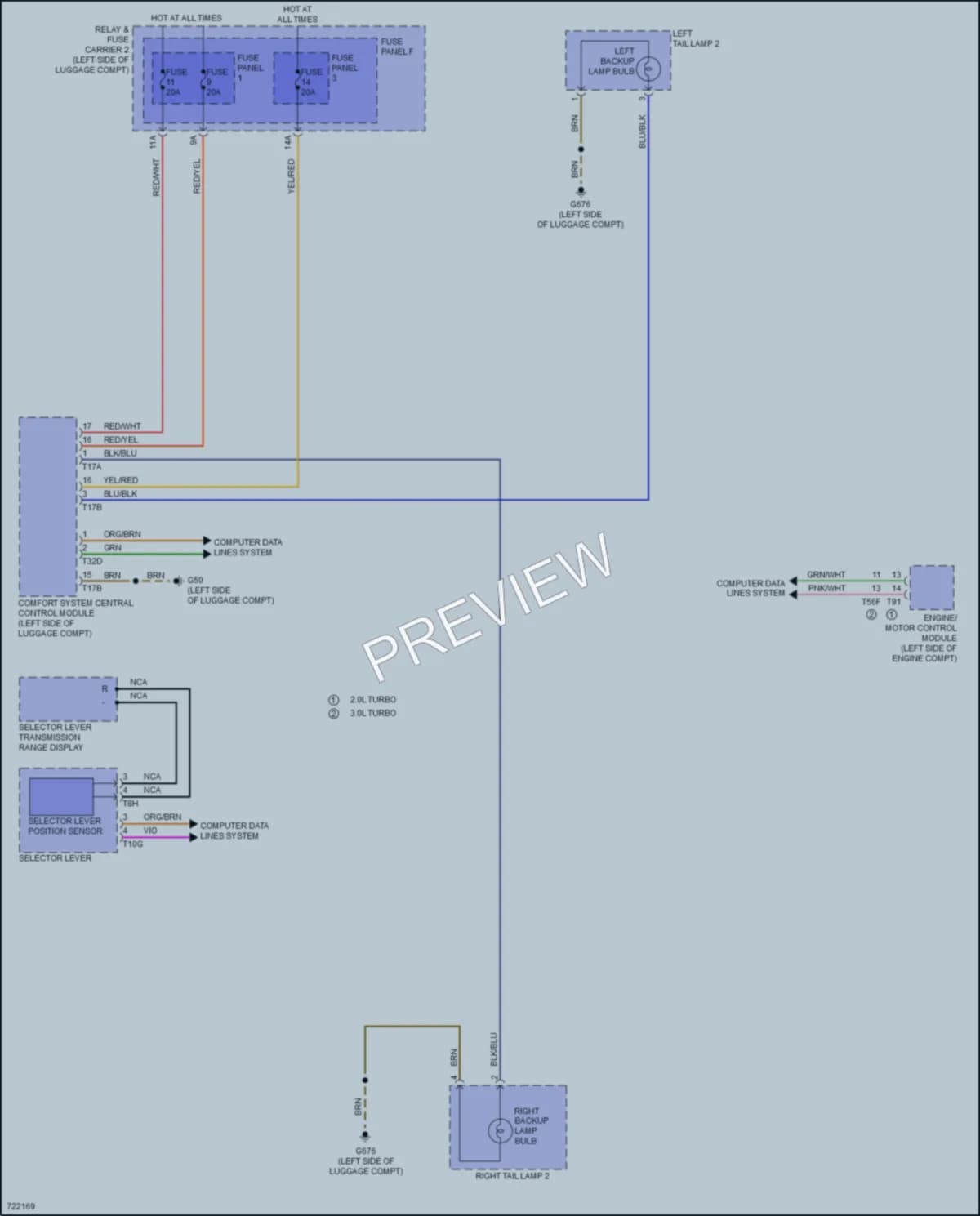2020 Audi S4 Exterior Lights wiring diagram preview